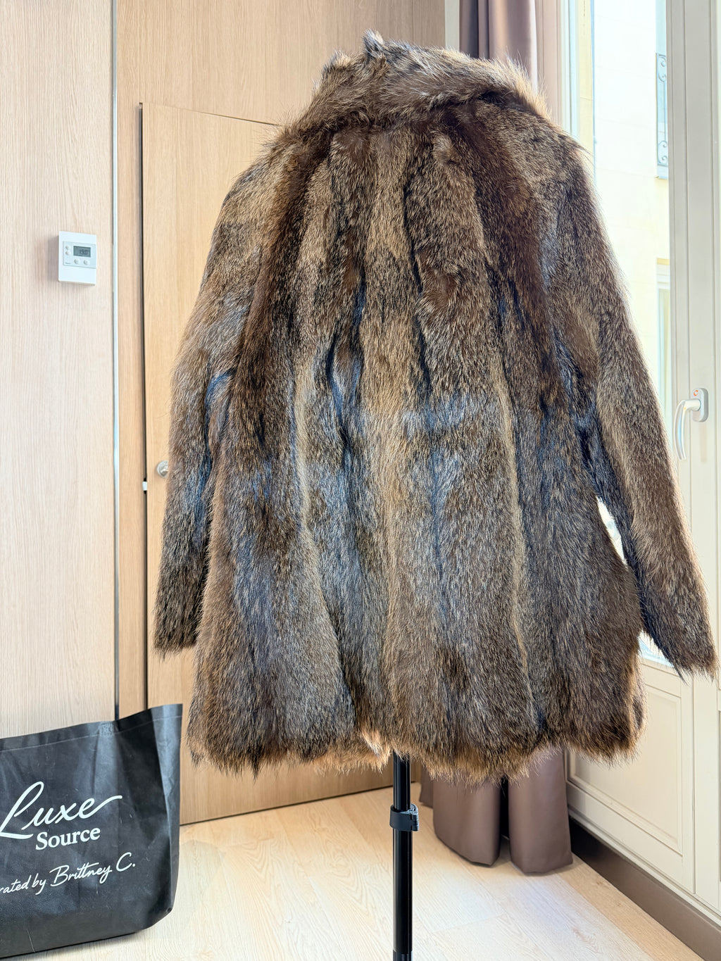 Vintage Coyote Fur Coat – Large - 045