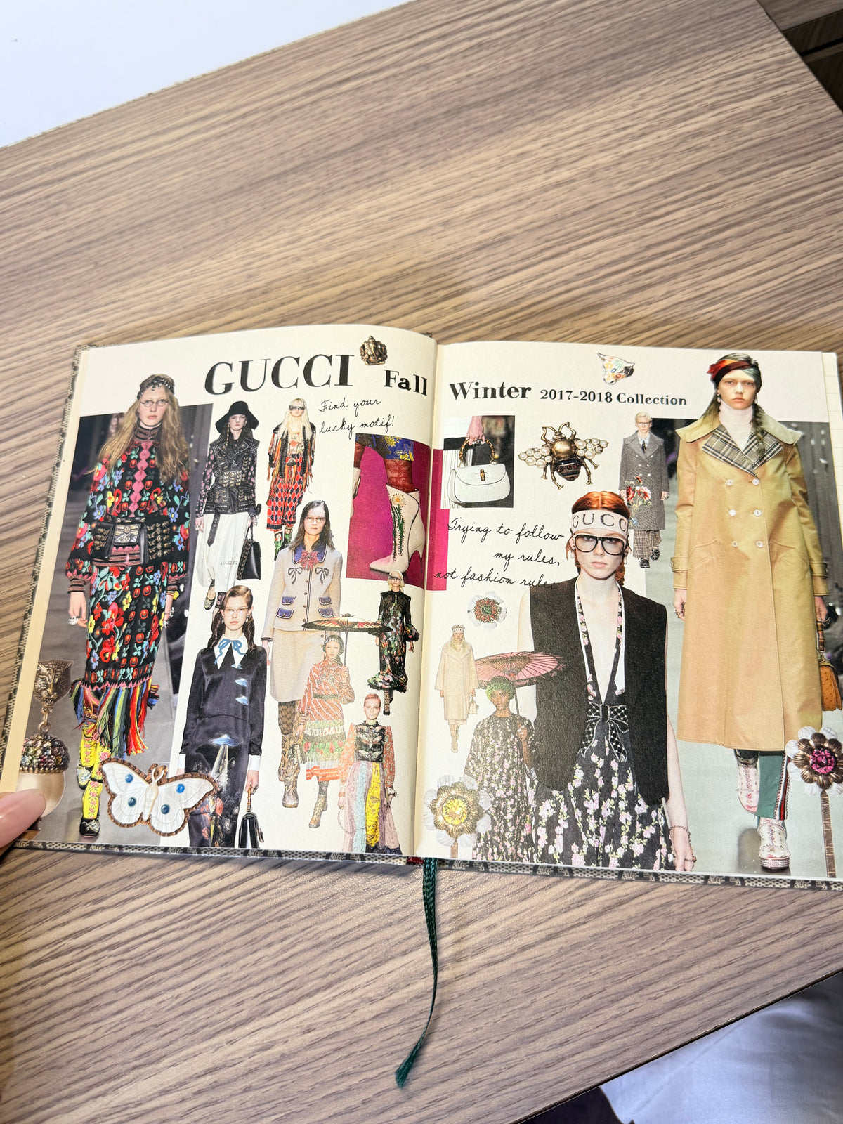 Gucci GG Supreme Monogram Notebook – Space & Travel Print