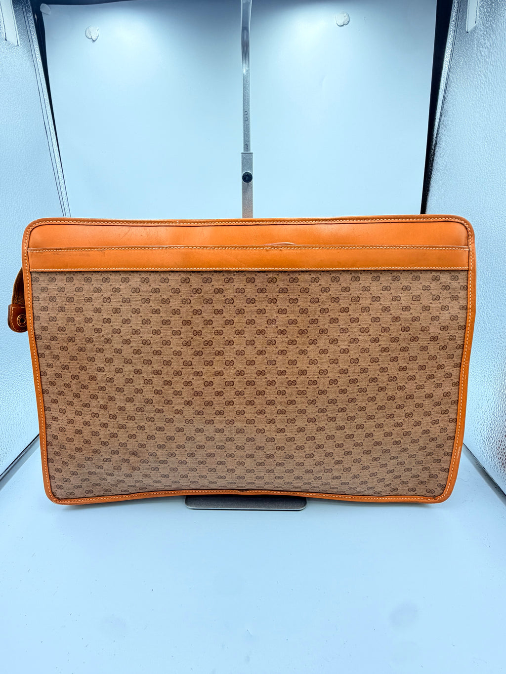 Gucci Micro GG Portfolio Clutch/ Briefcase