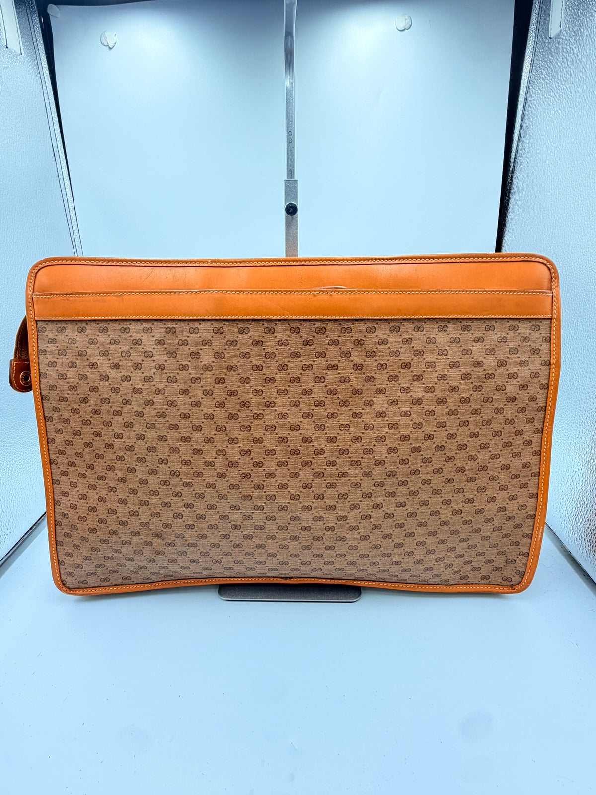 Gucci Micro GG Portfolio Clutch/ Briefcase