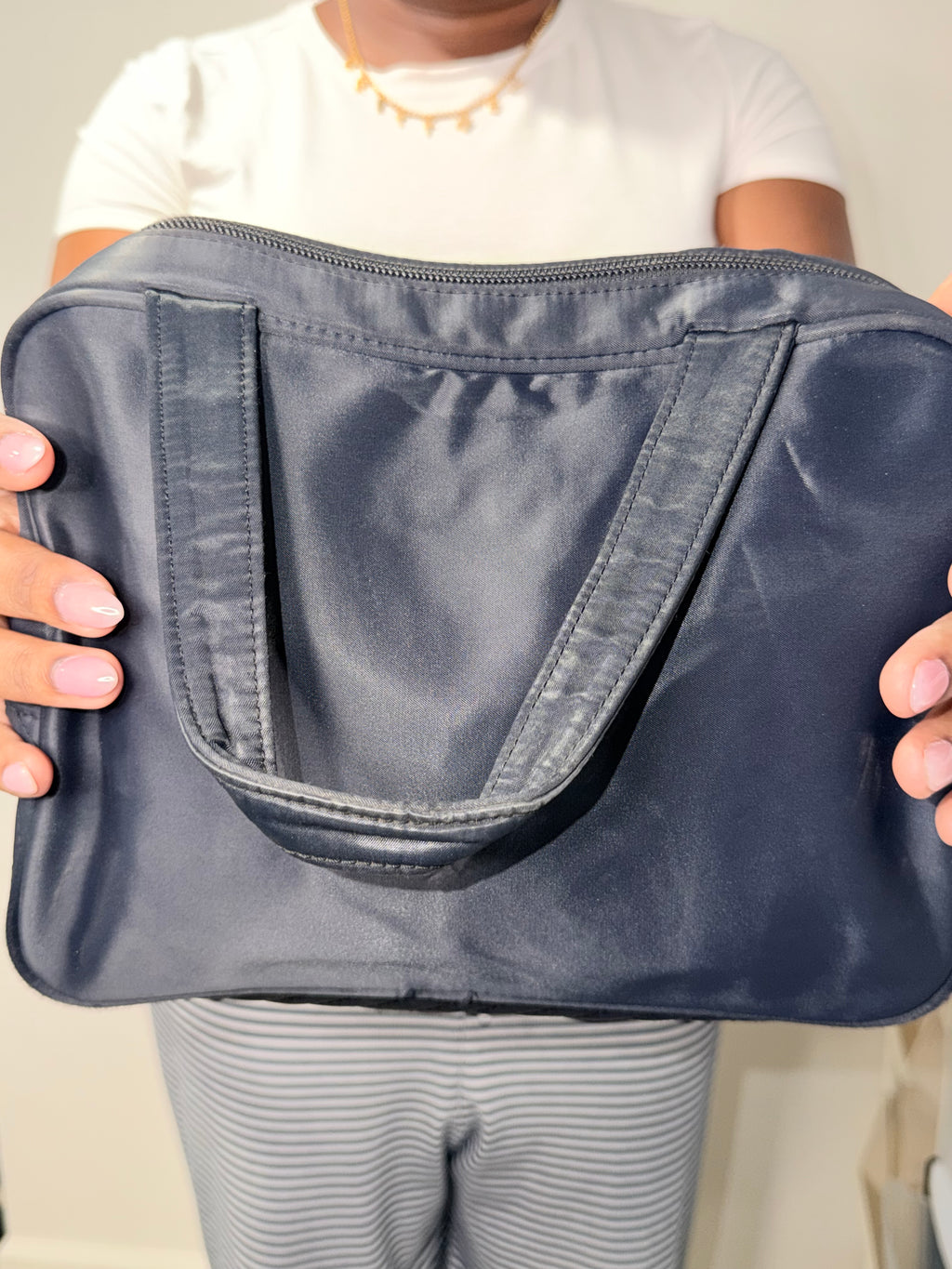 YSL Nylon Top Handle Bag