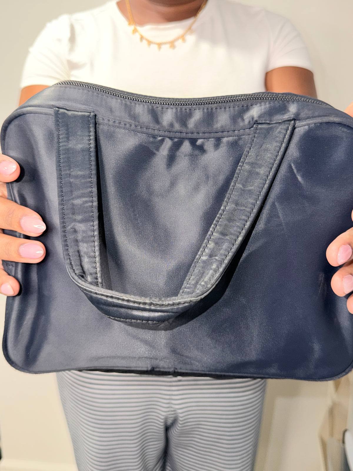 YSL Nylon Top Handle Bag