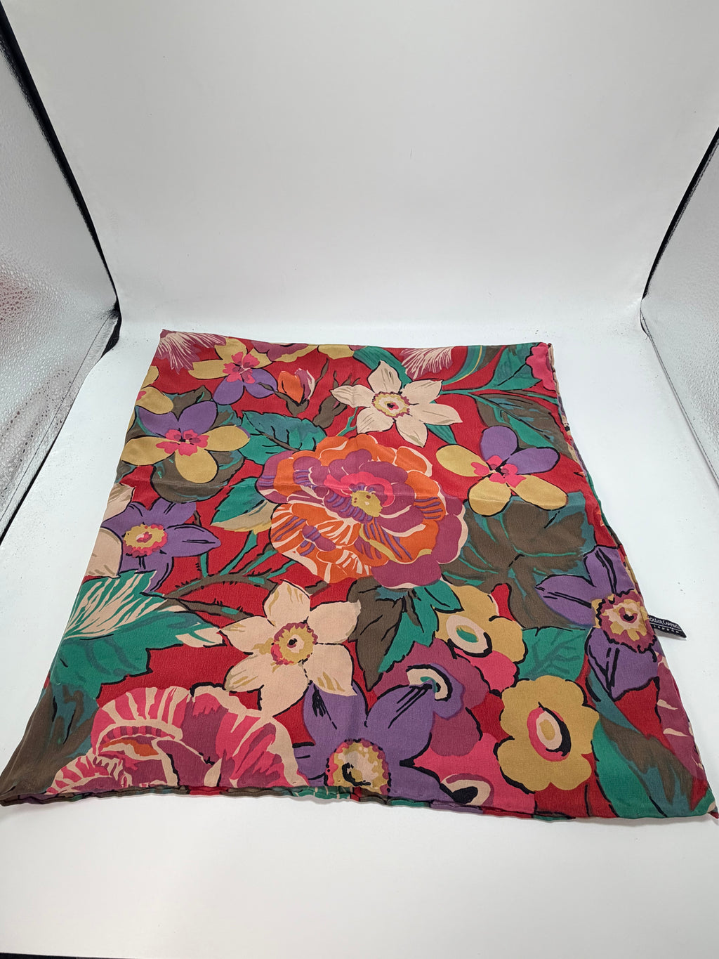 Collier Campbell Floral Cotton Scarf