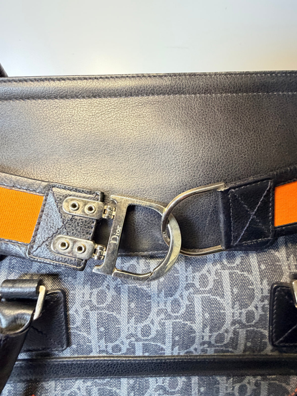 Christian Dior Diorissimo Flight Trotter Handbag – 2015 Raf Simons Collection