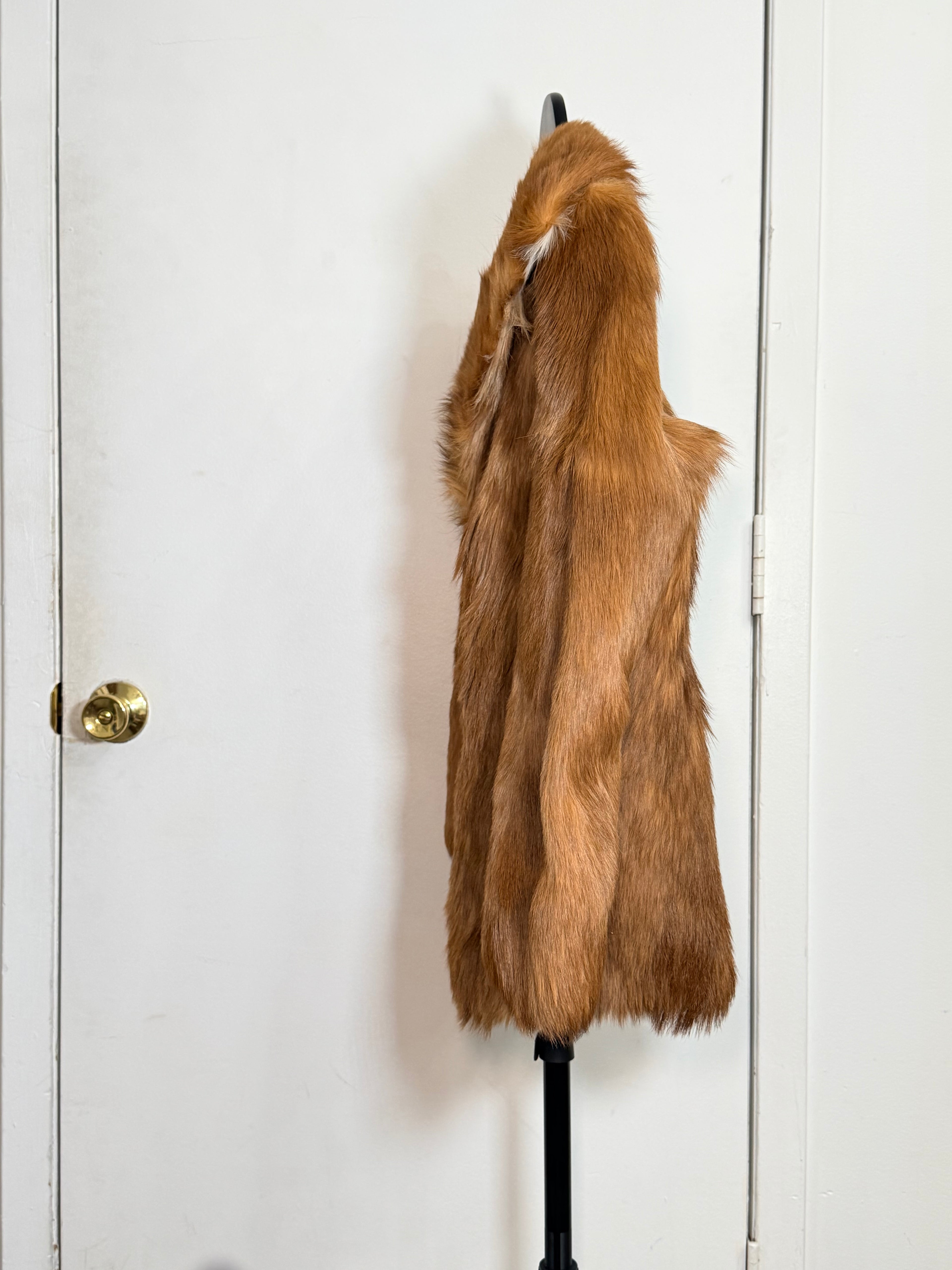 Vintage Golden Fox Fur Jacket – XSmall  020