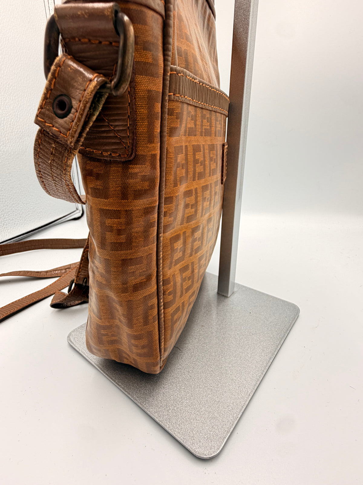 Fendi Zucca FF Crossbody Bag