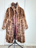 Vintage Brown Muskrat Fur - Medium 047