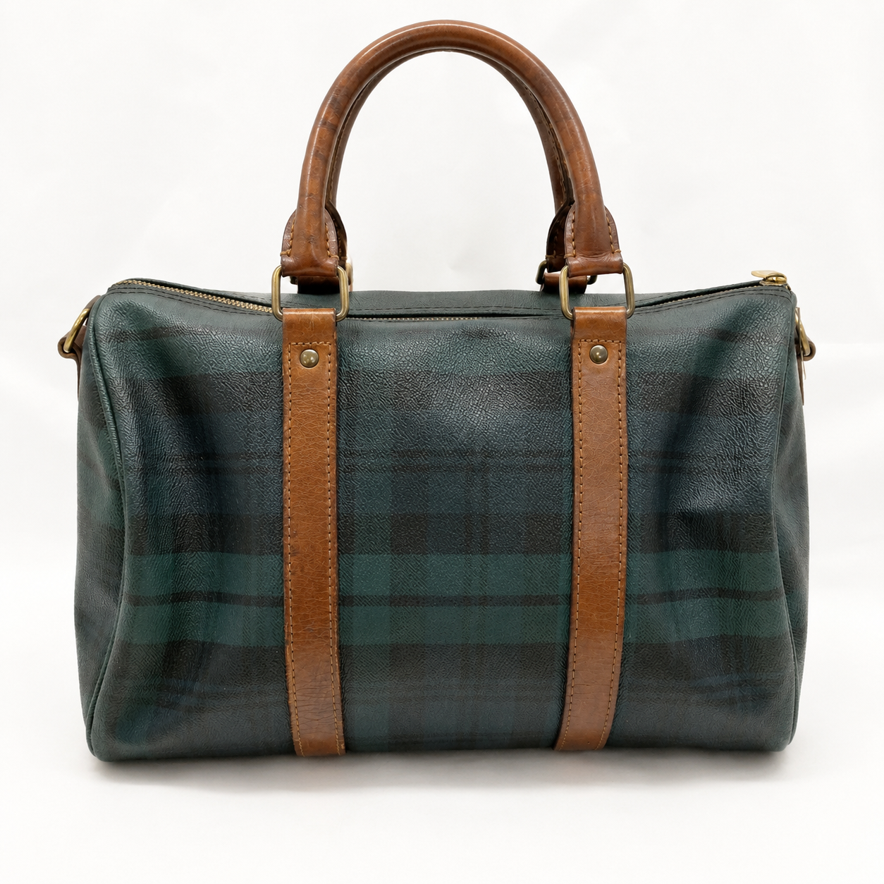 Polo Ralph Lauren Blackwatch Plaid Boston Bag