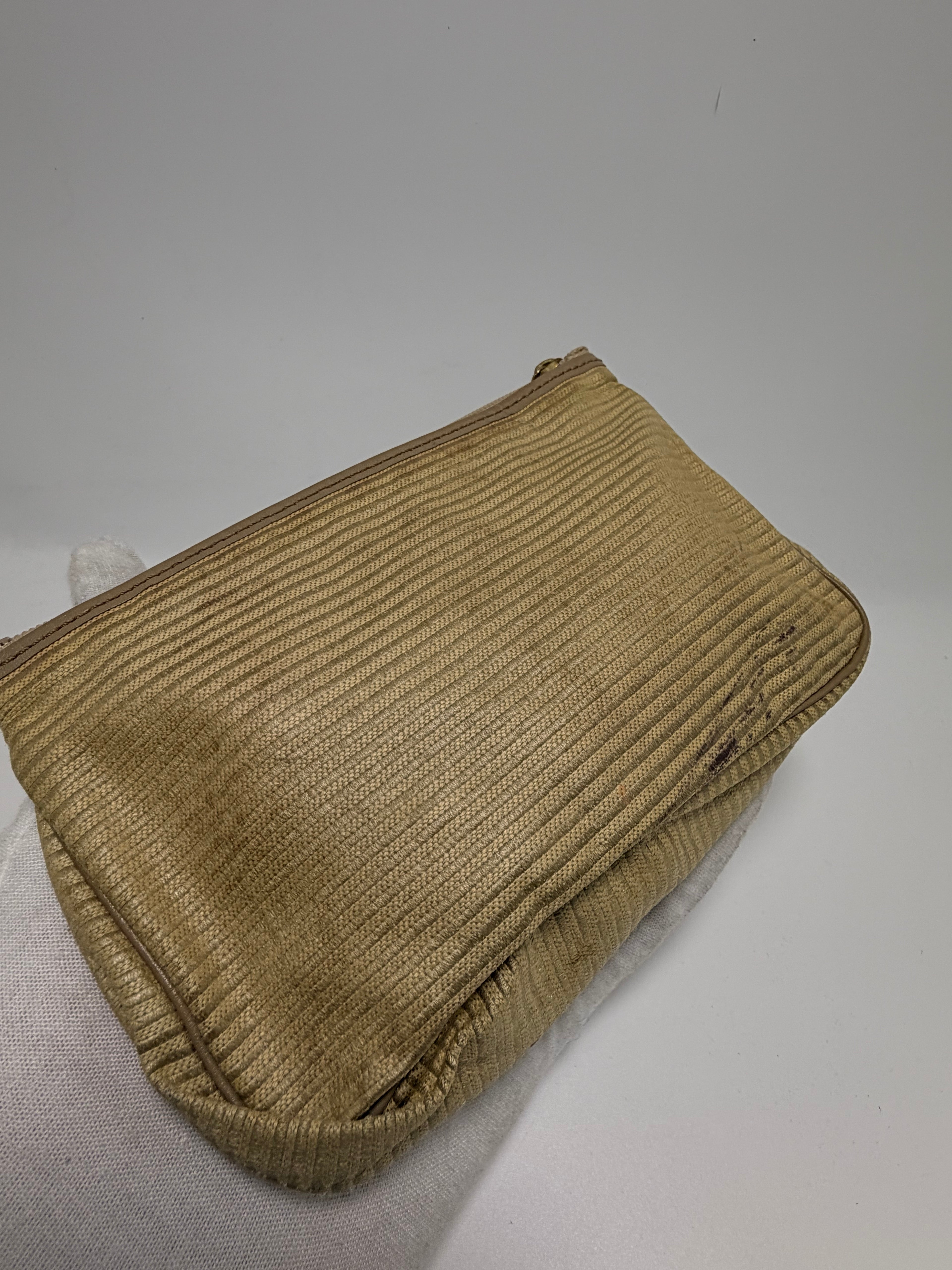 Yves Saint Laurent (YSL) Vintage Cosmetic/Accessory Pouch