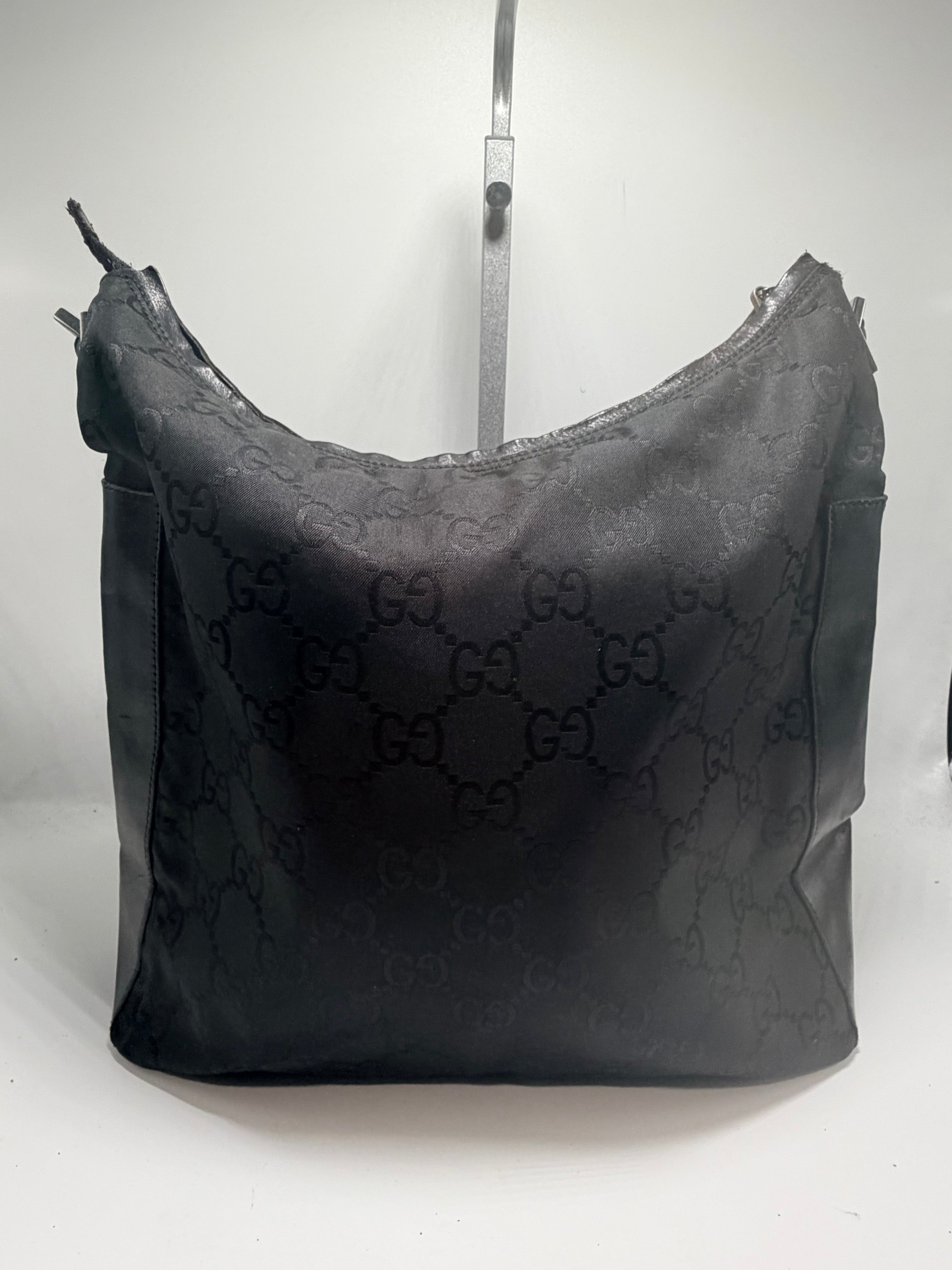 Gucci GG Nylon Shoulder Bag
