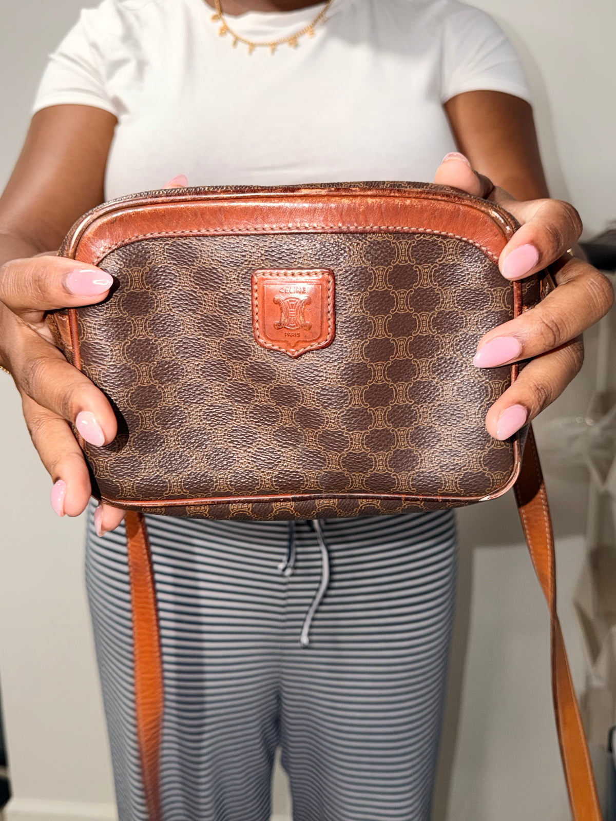 Celine Macadam Crossbody Bag