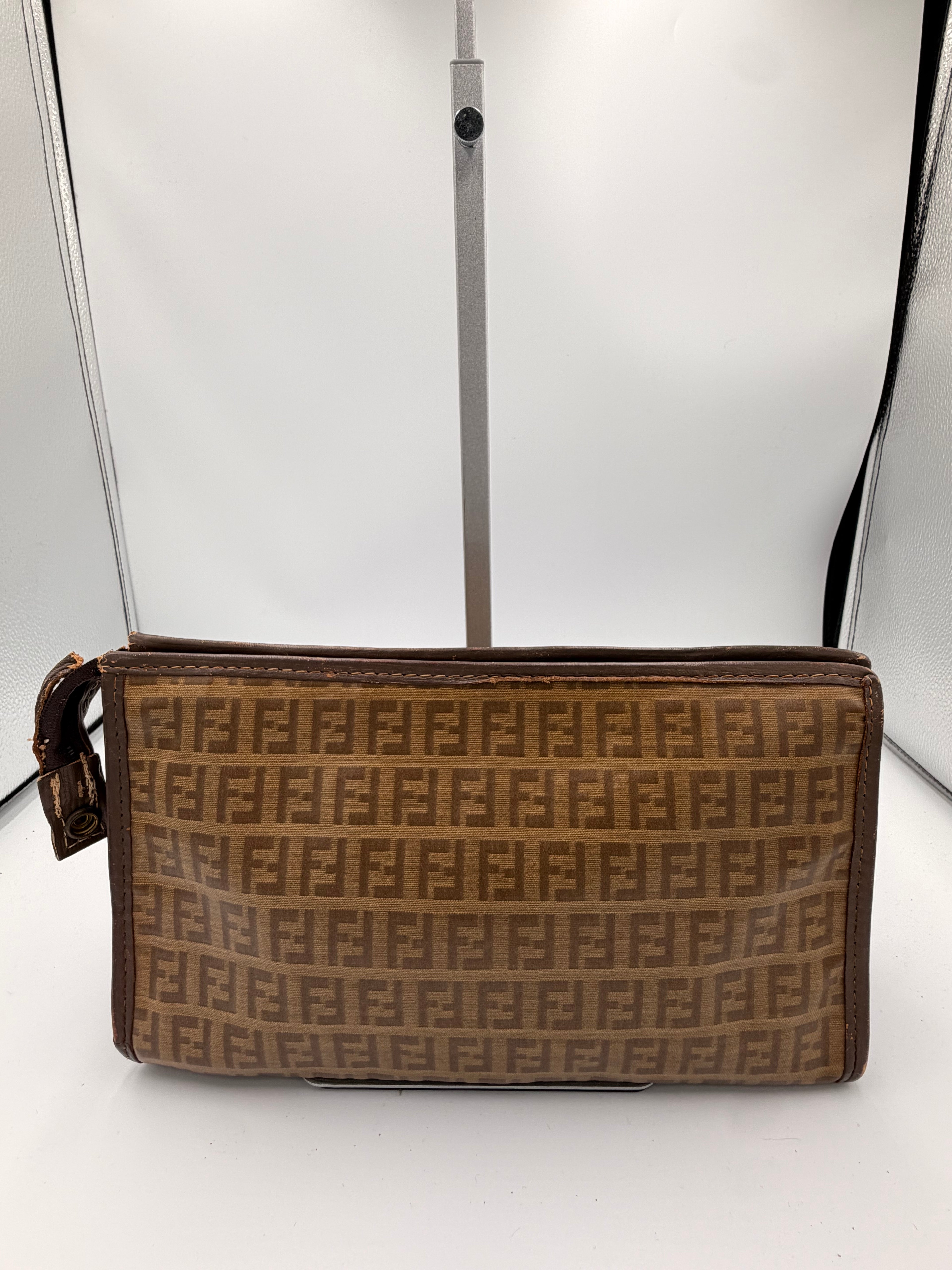 Fendi Zucca Cosmetic Clutch