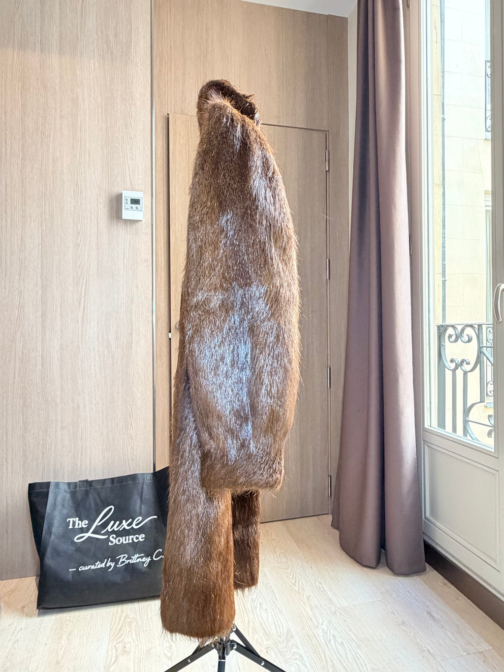 Vintage Nutria Fur Coat – Large - 049