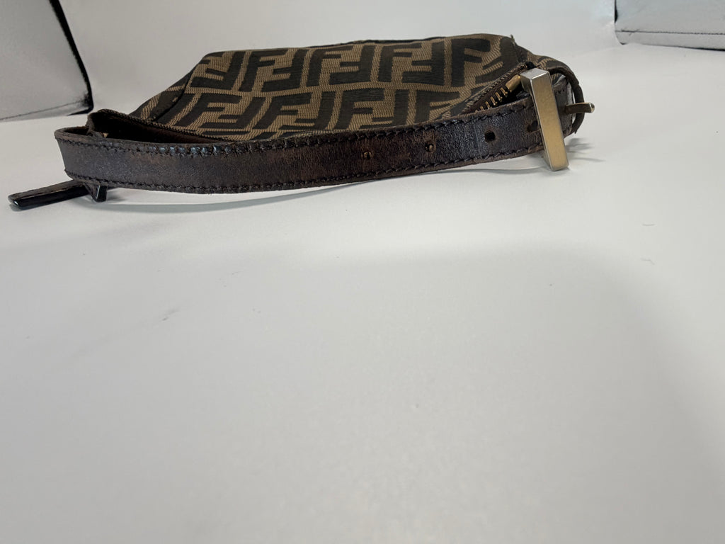 Vintage Fendi Zucca Mini Top-Handle Bag