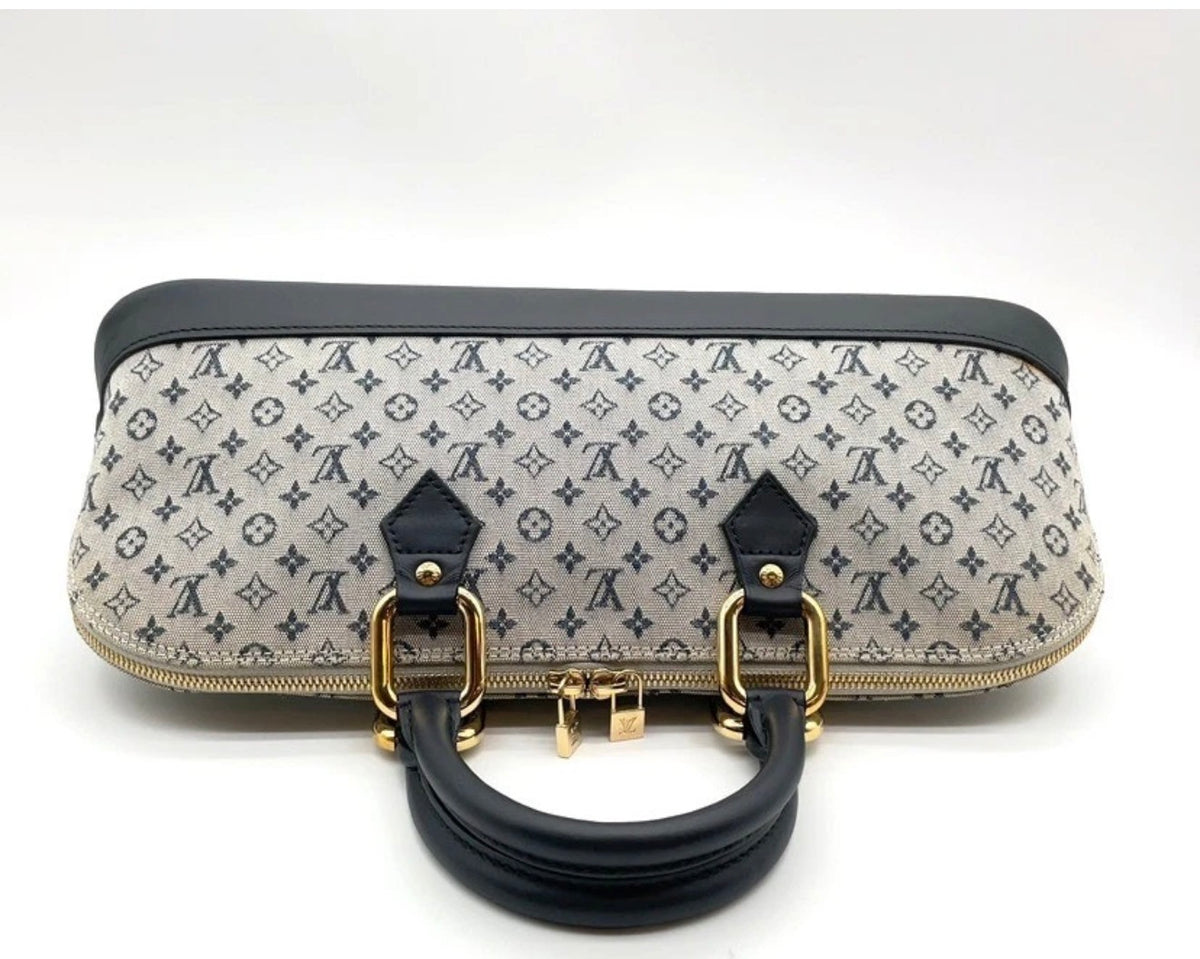 Louis Vuitton Mini Lin Long Alma – Navy