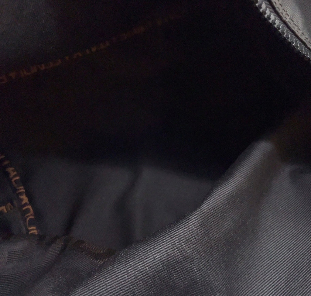 Fendi Black Nylon Logo Shoulder Bag