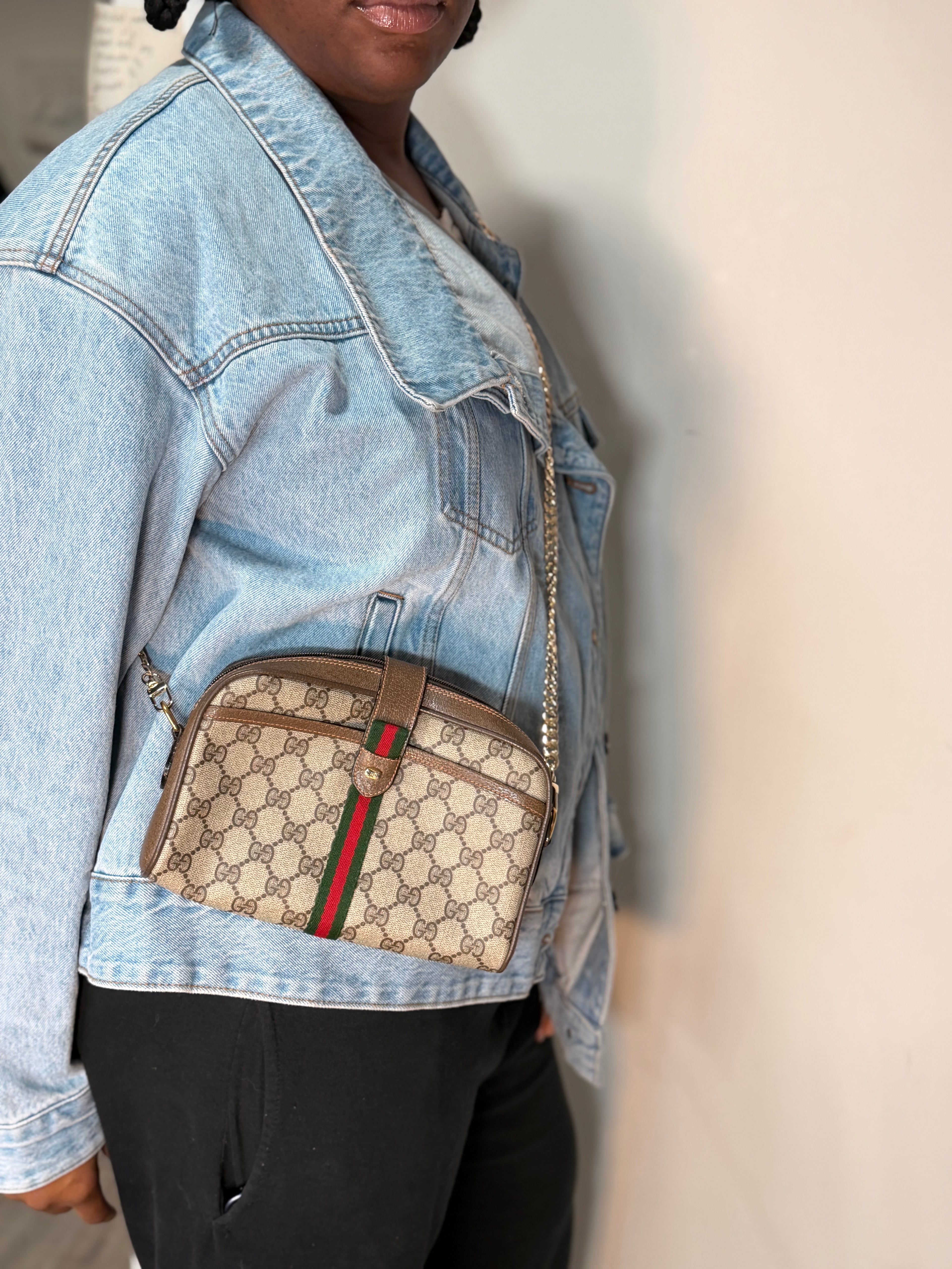 Gucci GG Supreme Ophidia Crossbody