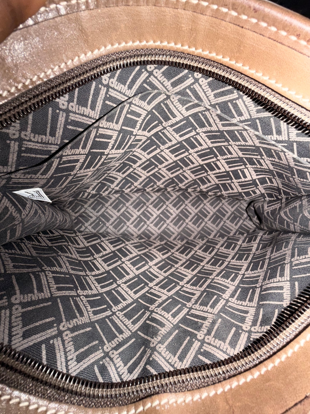Dunhill Monogram Wristlet Clutch