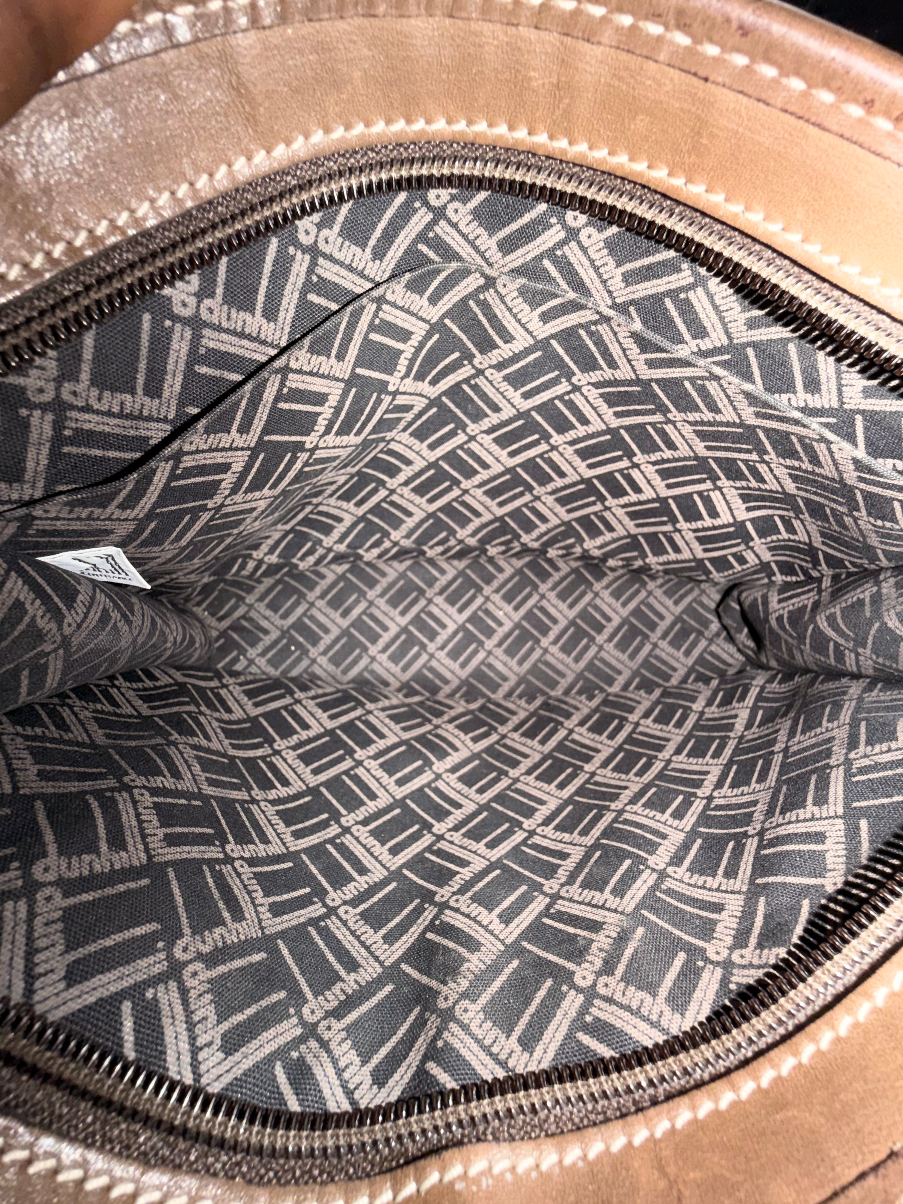 Dunhill Monogram Wristlet Clutch