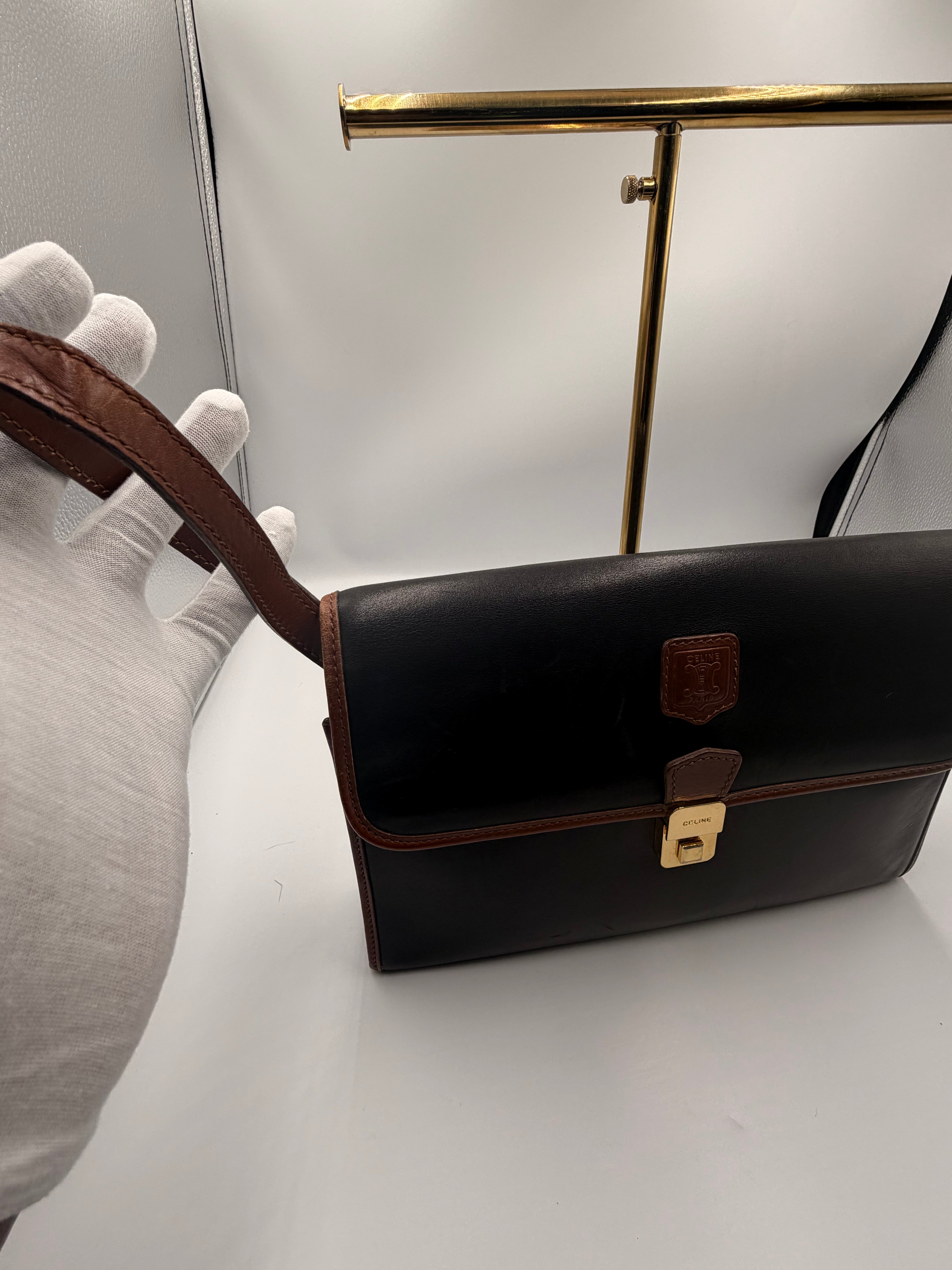 Celine Leather Wristlet