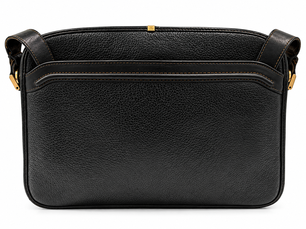 Gucci Black Leather Shoulder Bag