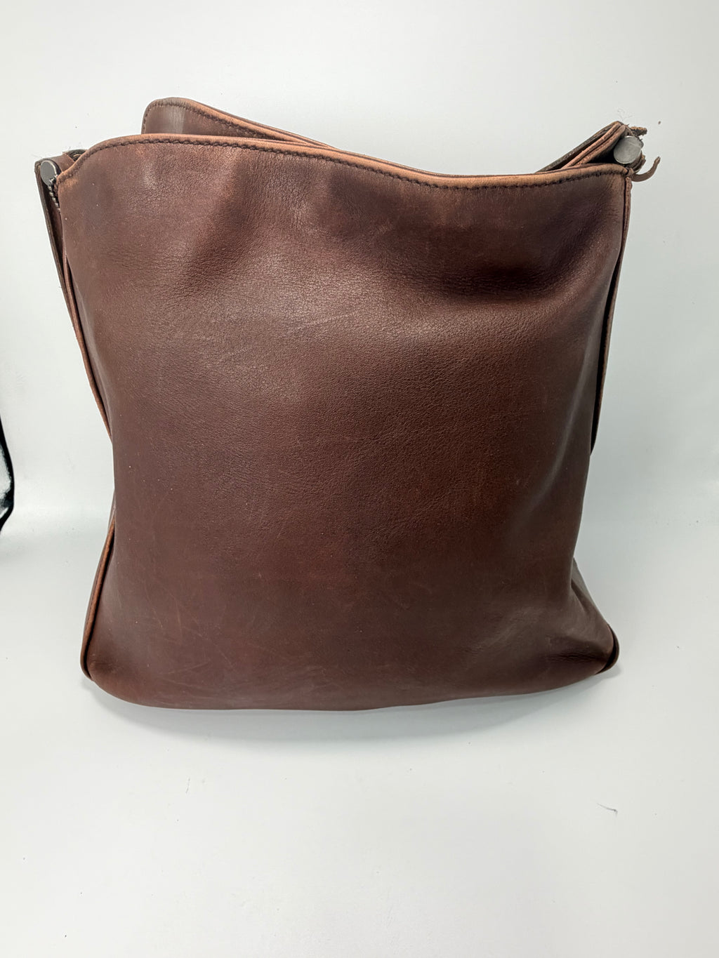 Coach Vintage Leather Shoulder Bag – Brown