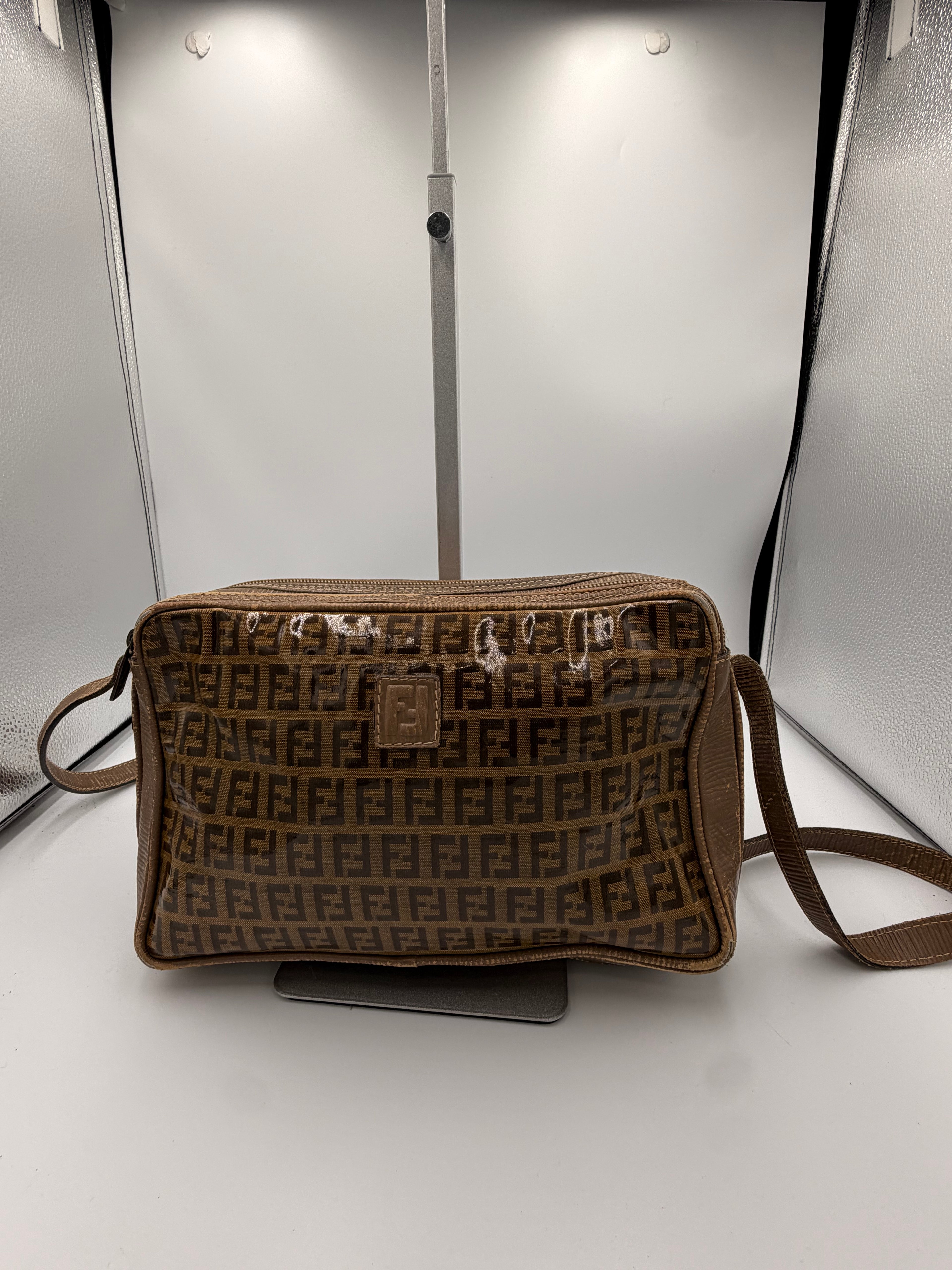 Fendi Zucca Crossbody Bag