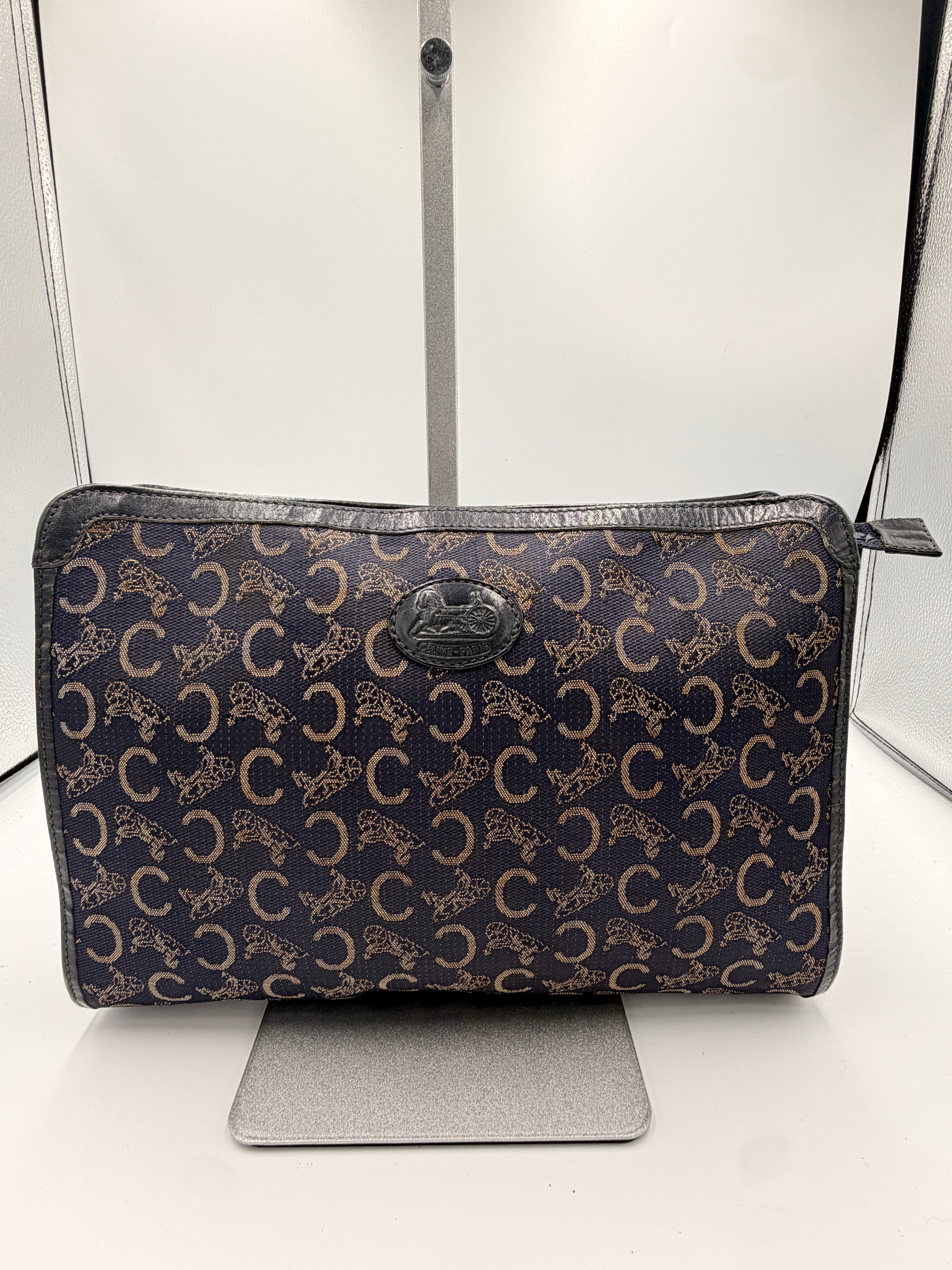 Celine Macadam Monogram Clutch