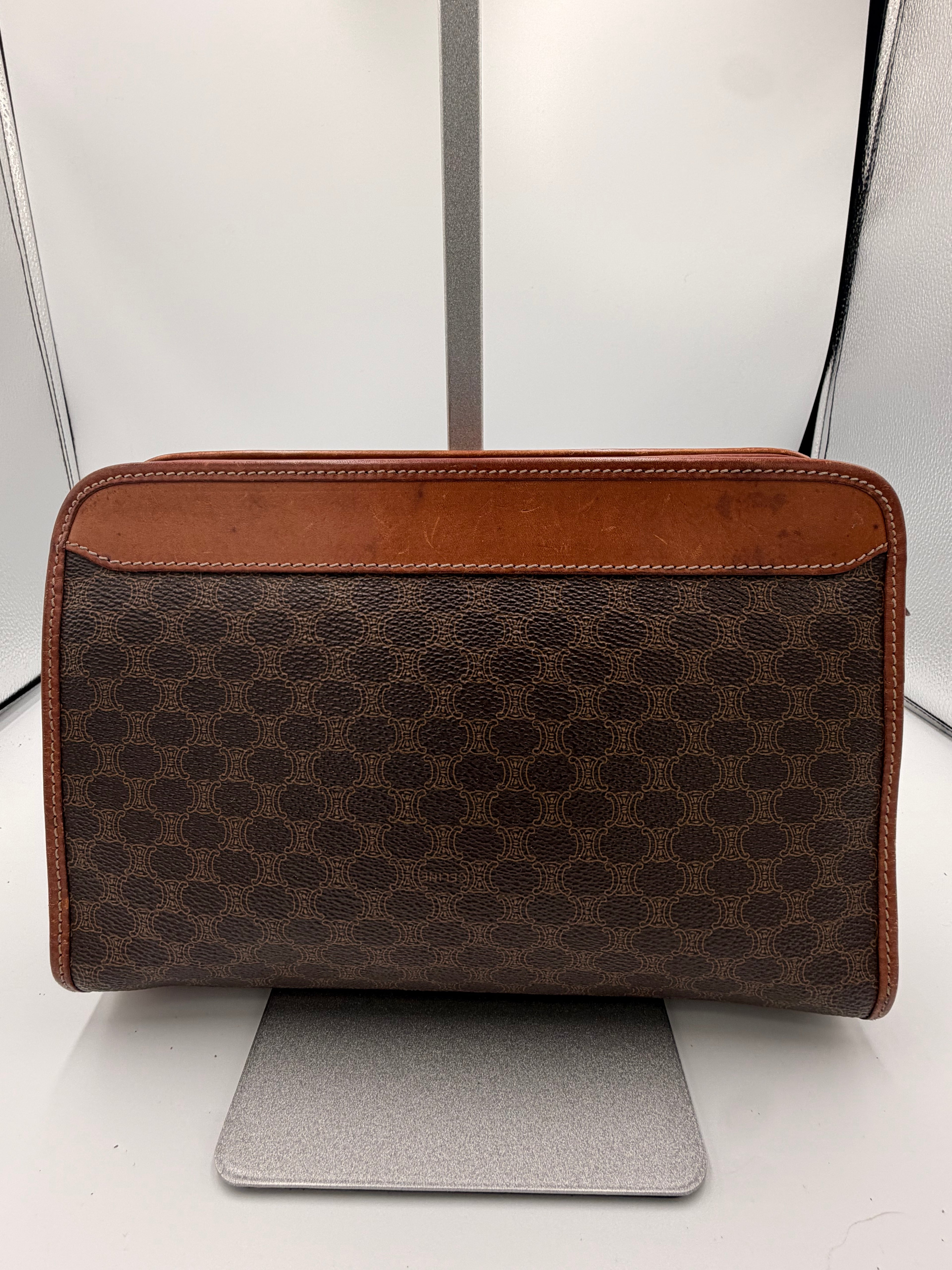 Celine Macadam Logo Clutch