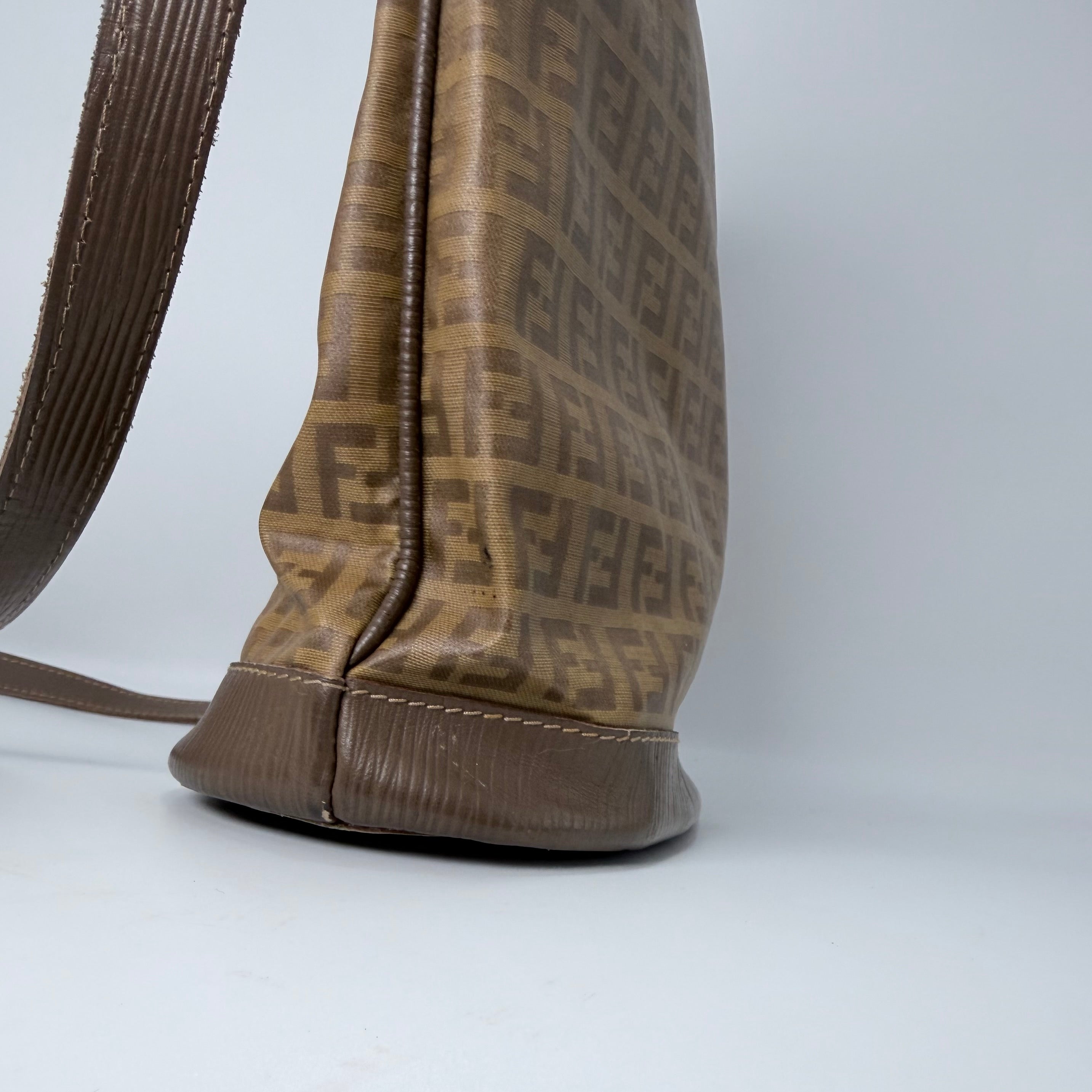 Fendi Logo Shoulder / Bucket Bag