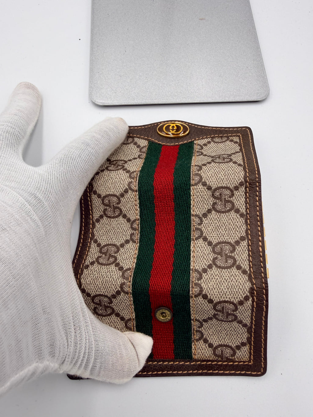 Gucci GG Supreme Web 6-Key Holder