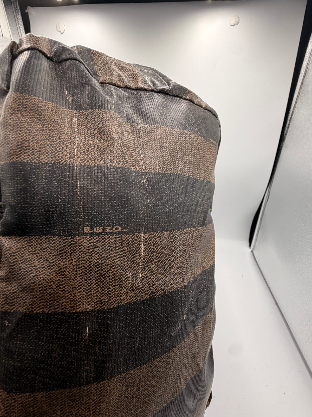 Vintage Fendi Pequin Stripe Tote
