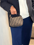 Vintage Fendi Zucca Mini Top-Handle Bag