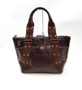 Christian Dior Leather Tote Bag – Brown