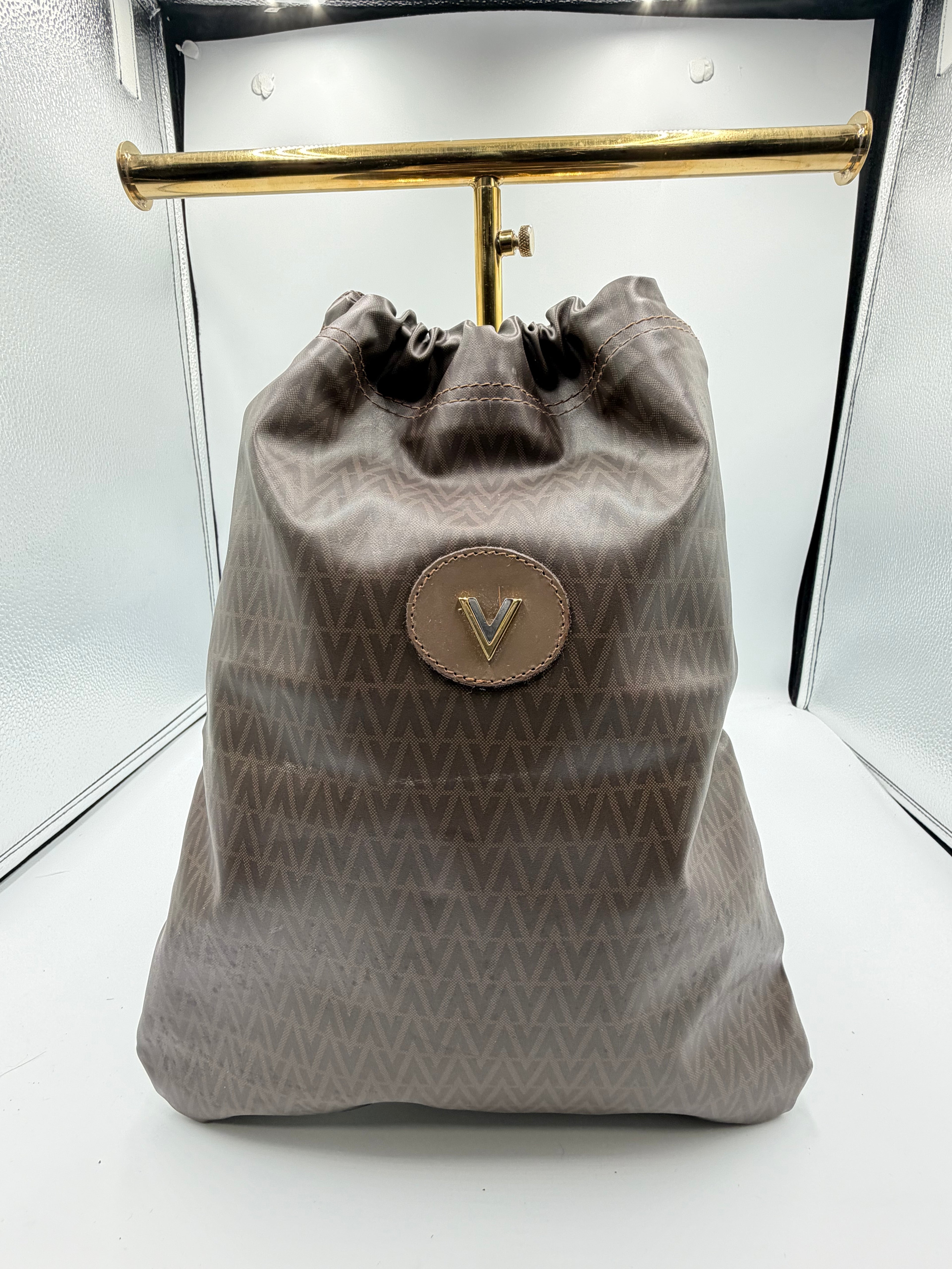Valentino Garavani Drawstring Monogram Bag