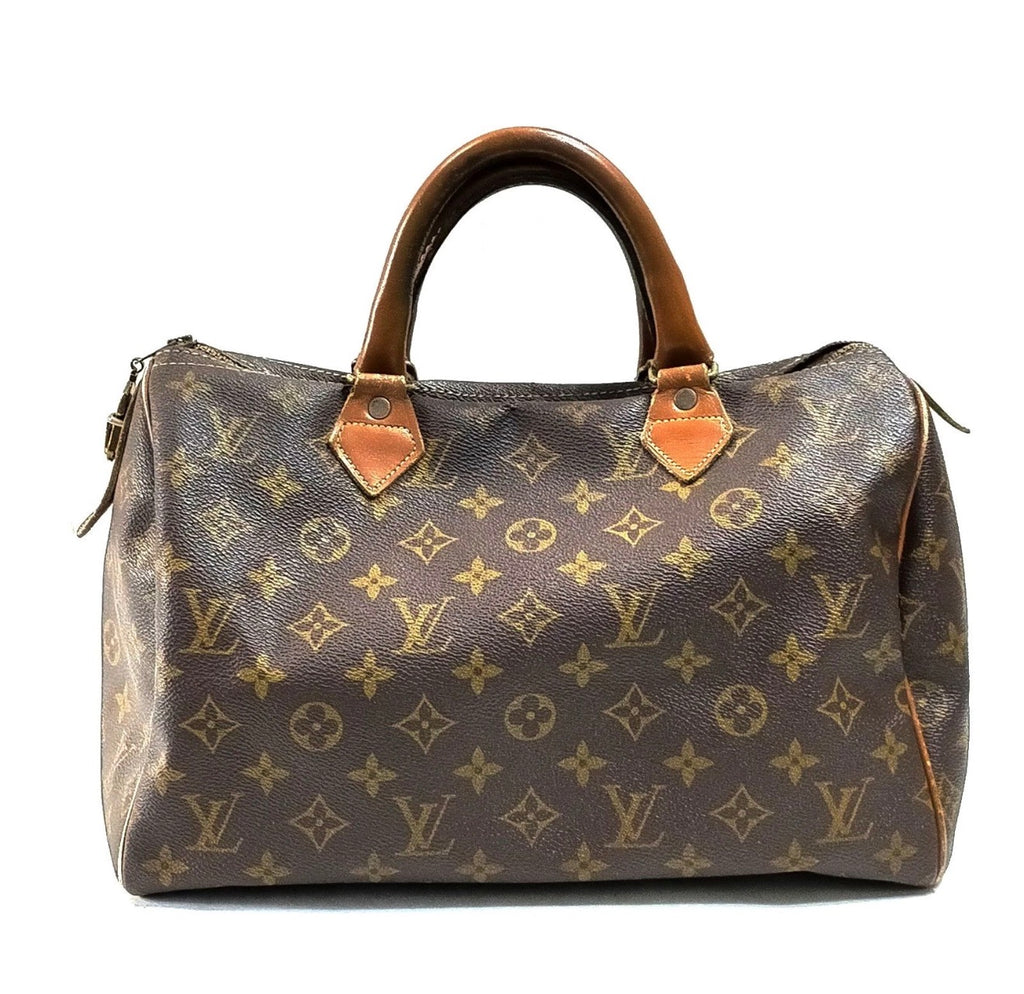 Louis Vuitton Vintage French Company Monogram Speedy 30
