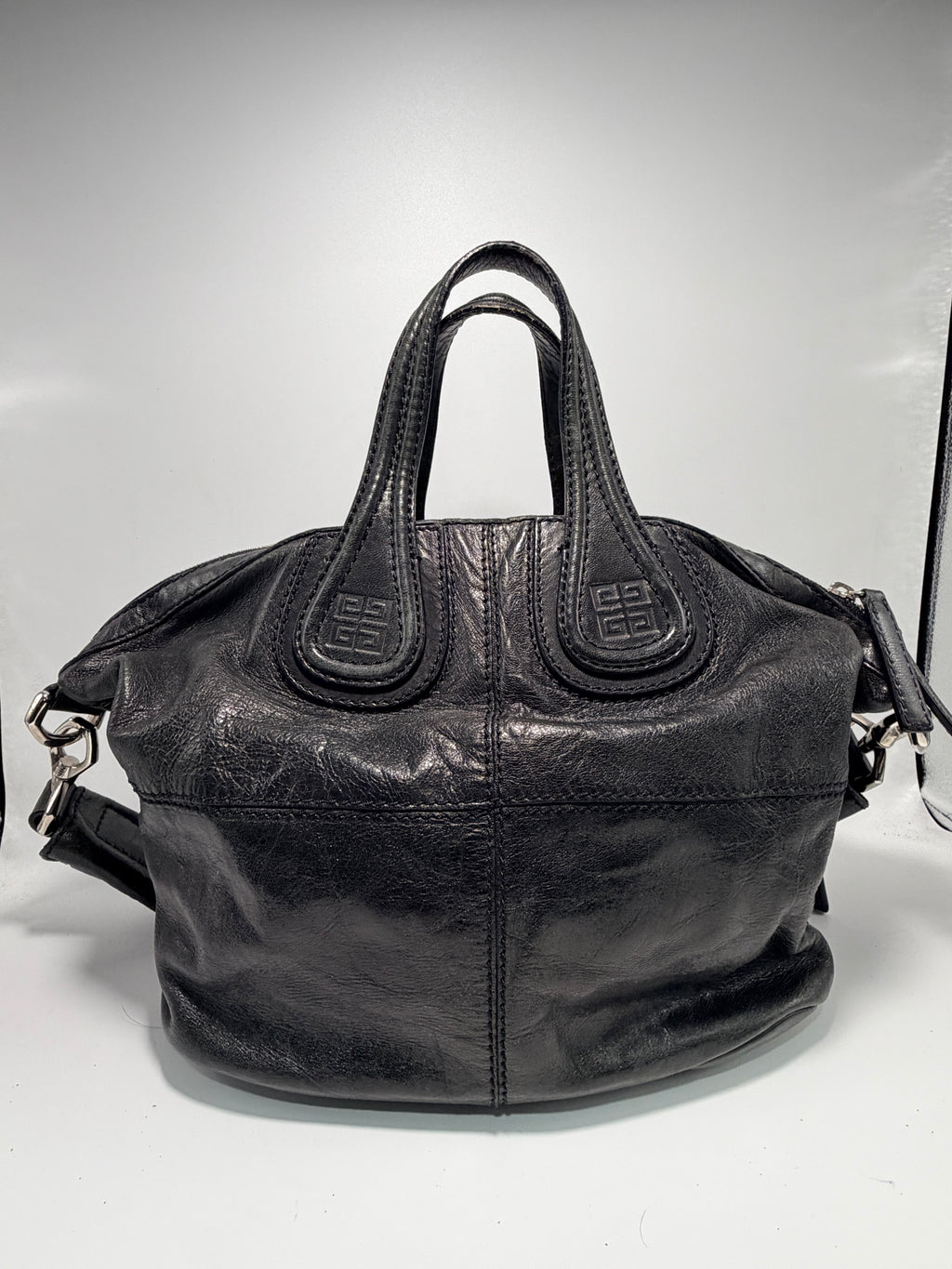 Givenchy Nightingale Small Leather Satchel