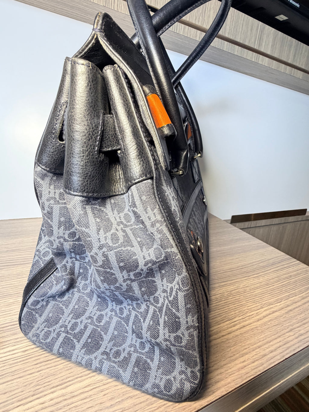 Christian Dior Diorissimo Flight Trotter Handbag – 2015 Raf Simons Collection