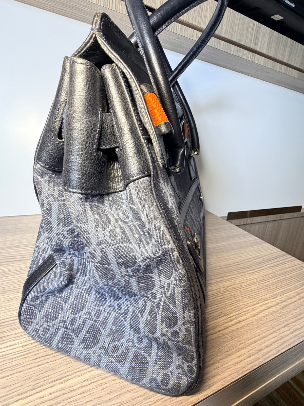 Christian Dior Diorissimo Flight Trotter Handbag – 2015 Raf Simons Collection