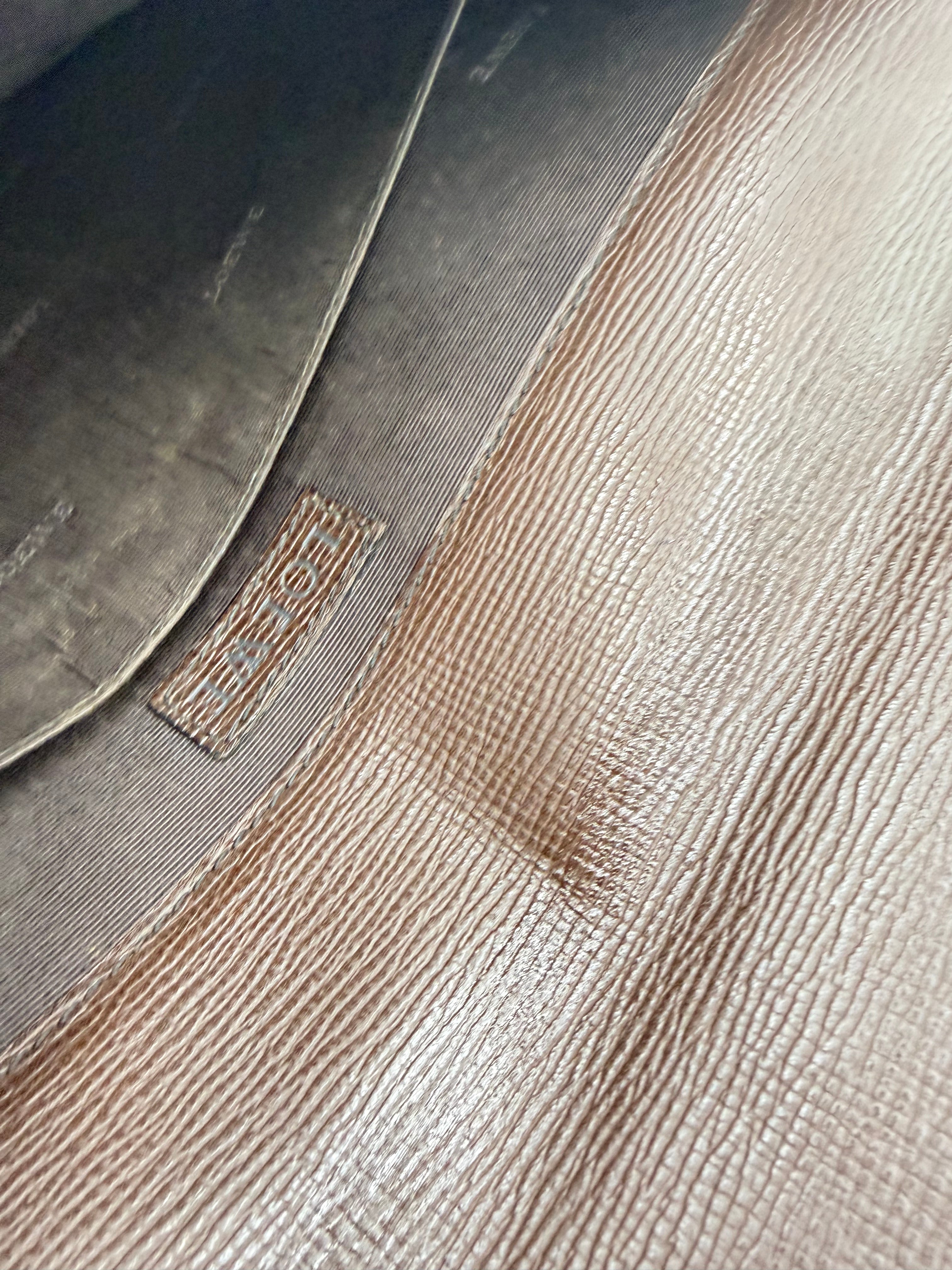 Loewe Textured Leather Portfolio Clutch