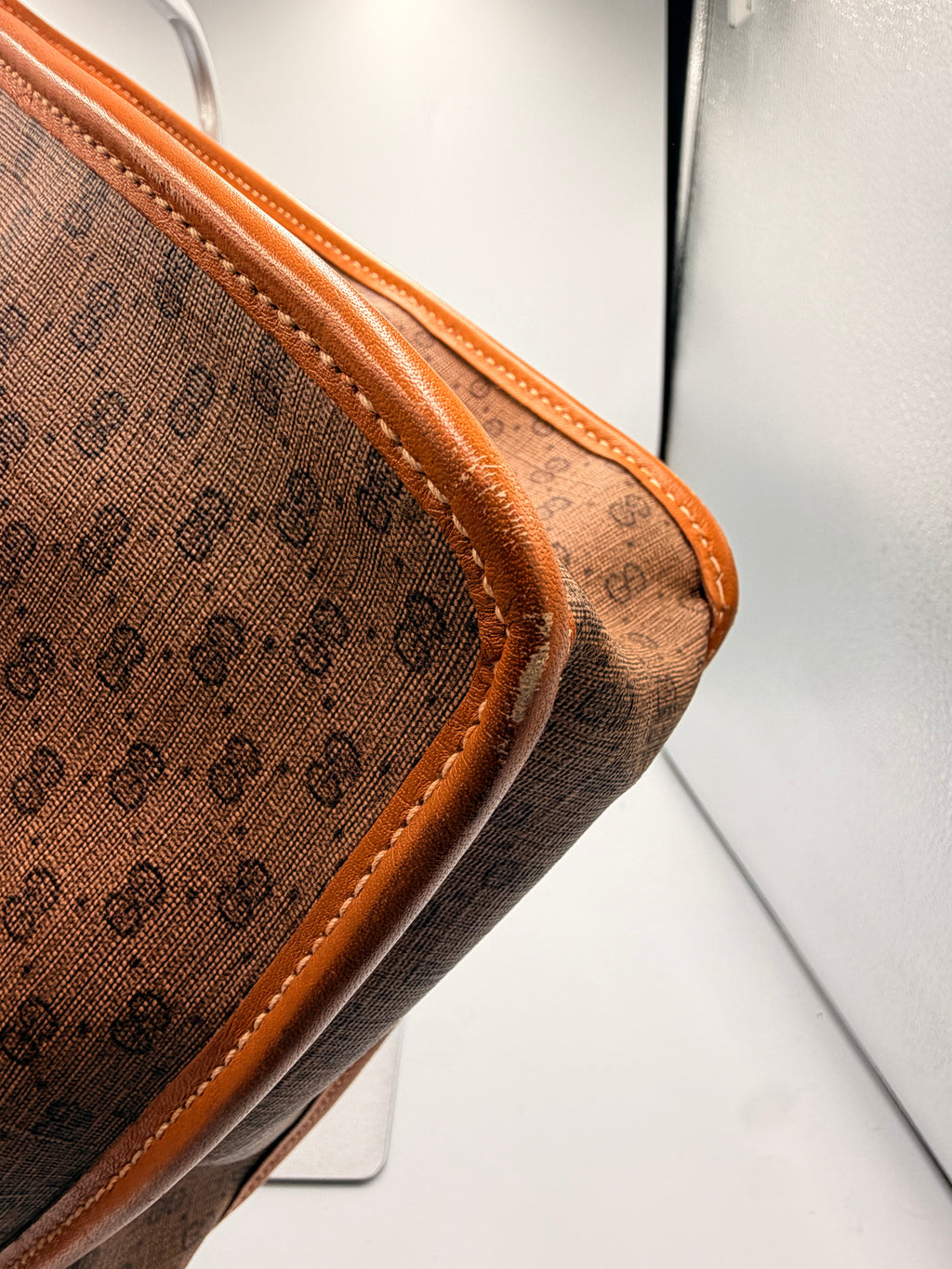 Gucci Micro GG Portfolio Clutch/ Briefcase