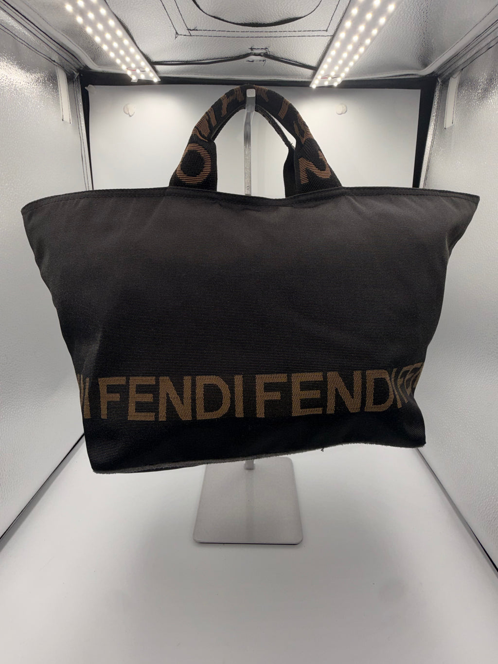 Fendi Logo Tote