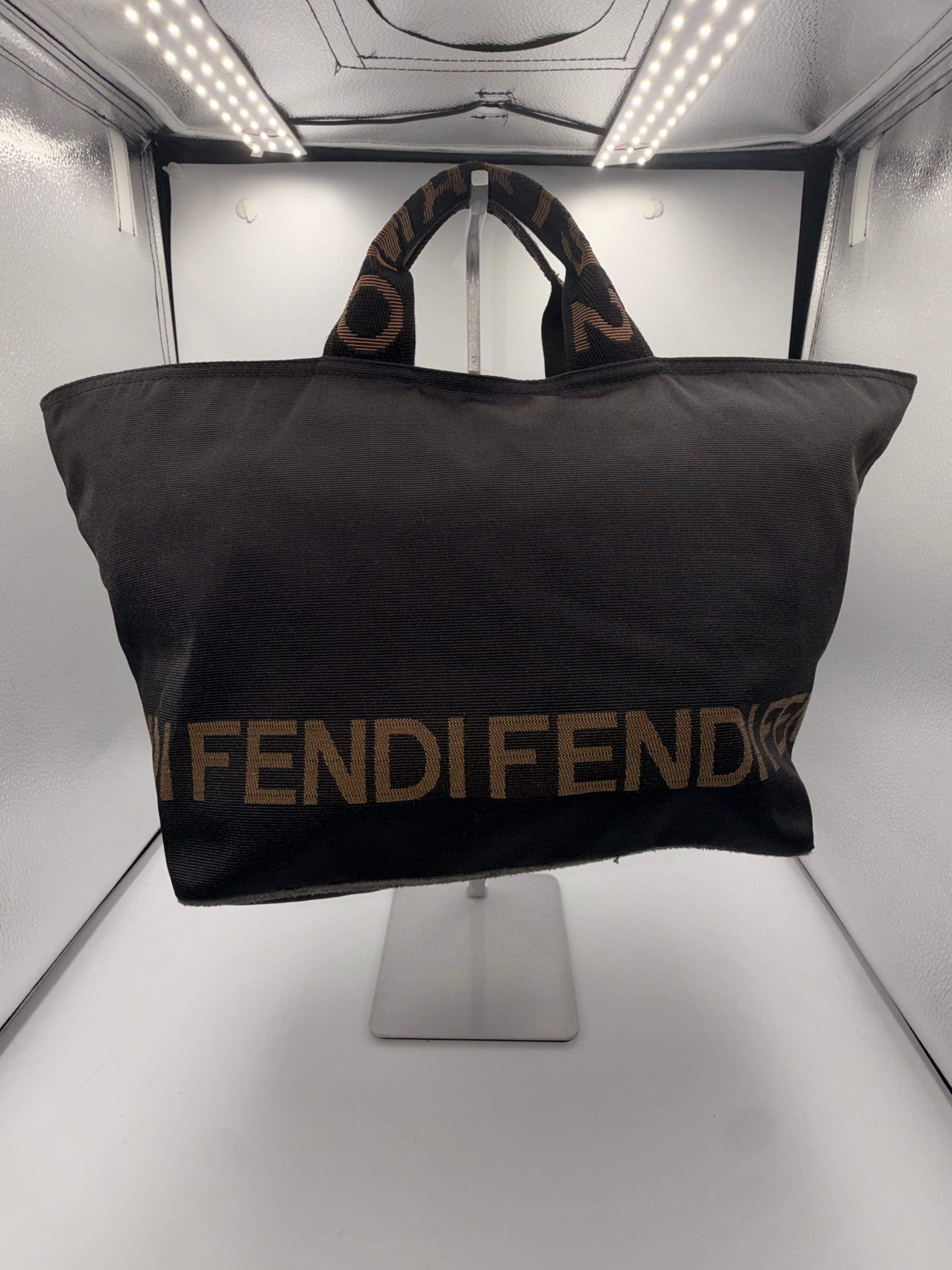 Fendi Logo Tote