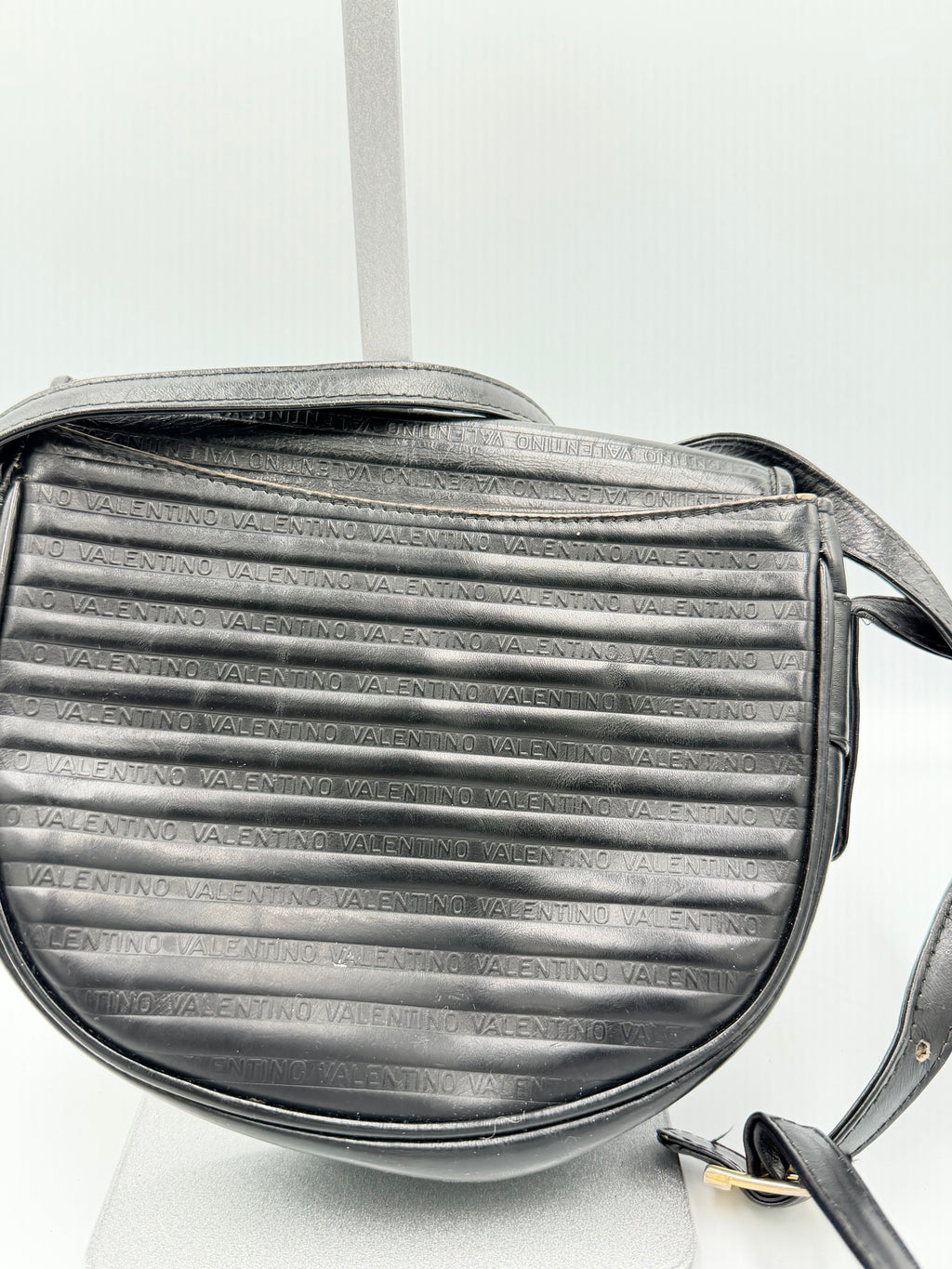 Valentino Vintage Half-Moon Crossbody Bag