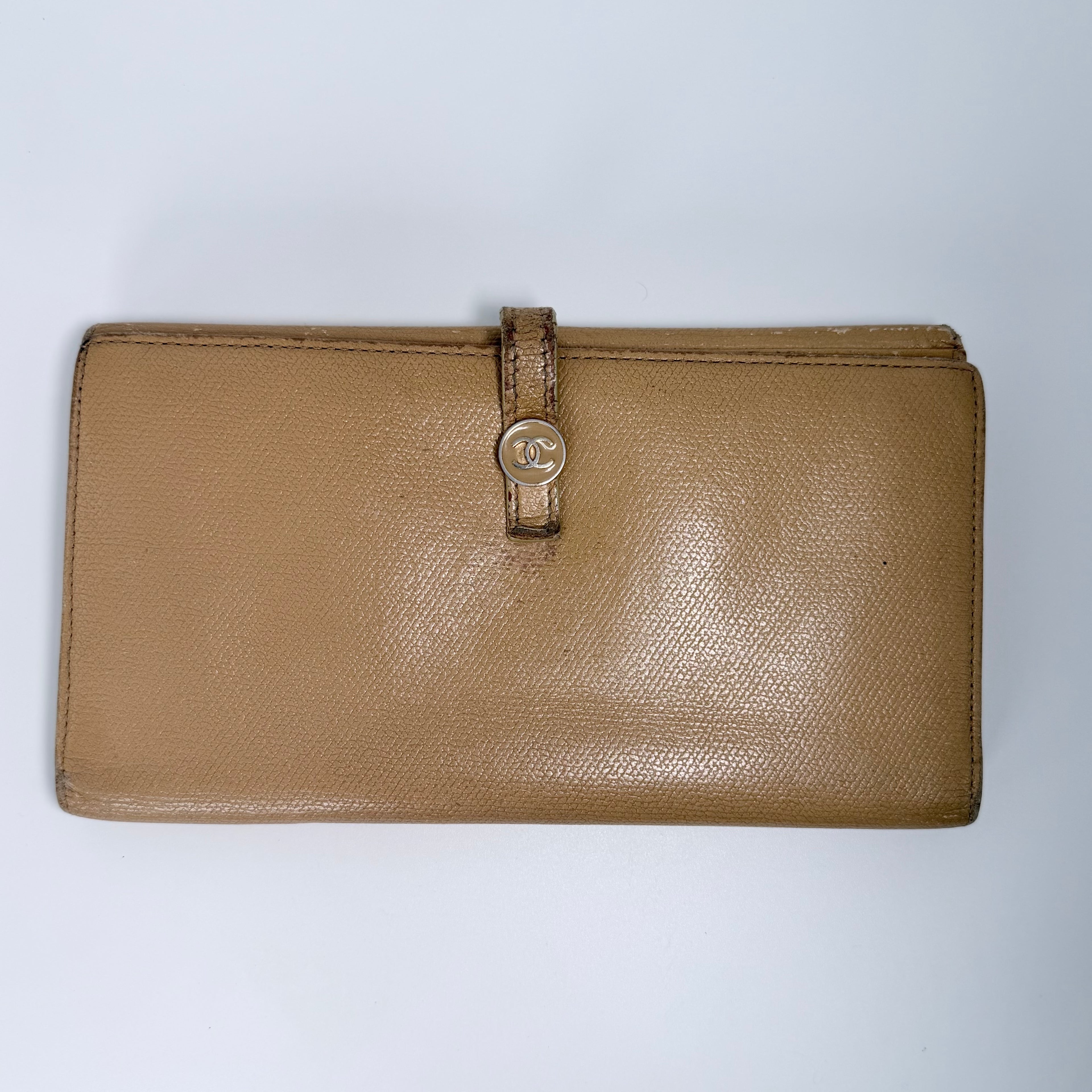 Beige Chanel Wallet