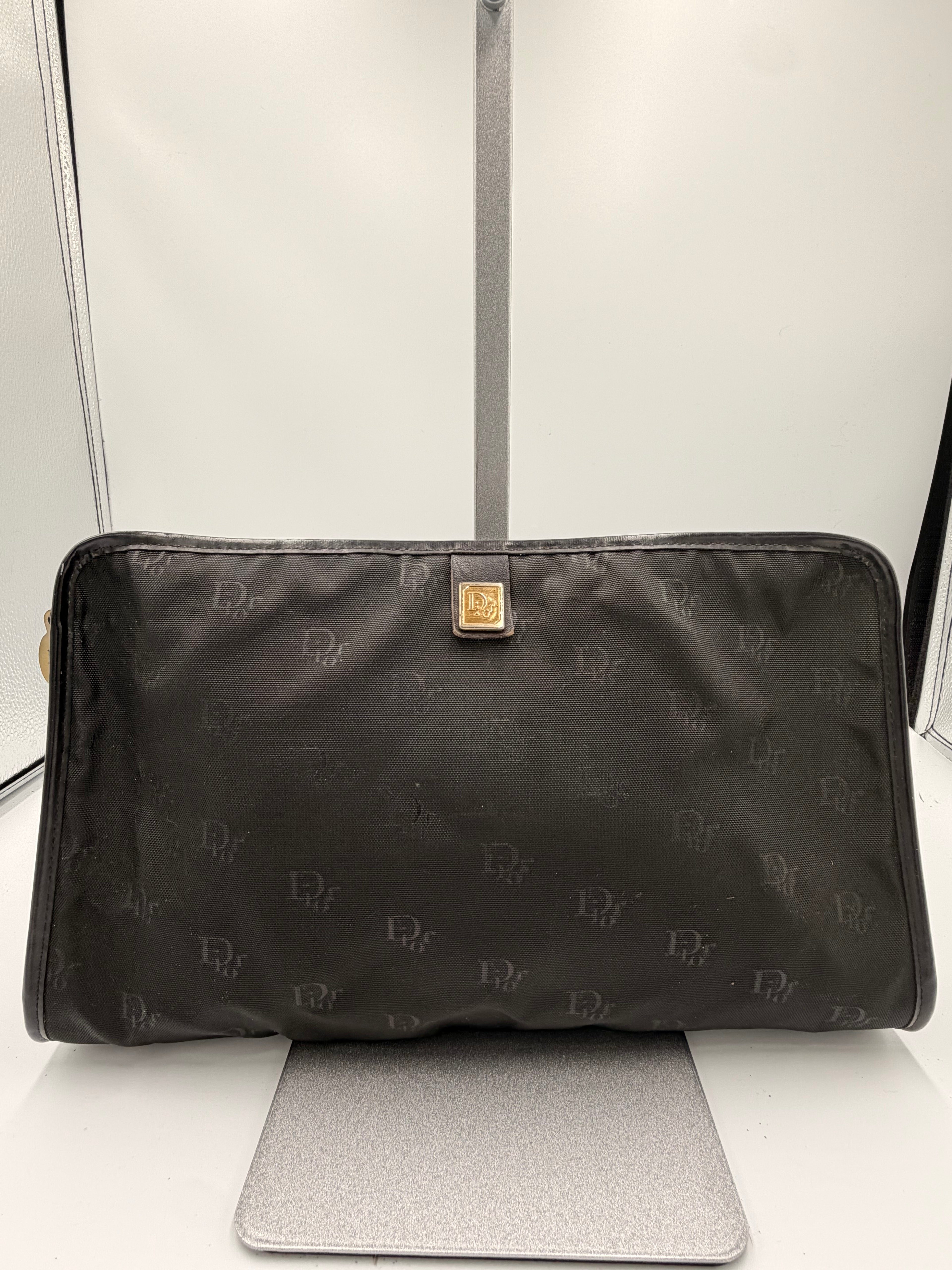 Christian Dior Monogram Travel Cosmetic Pouch / Clutch