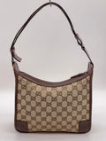 Gucci GG Monogram Canvas Shoulder Bag