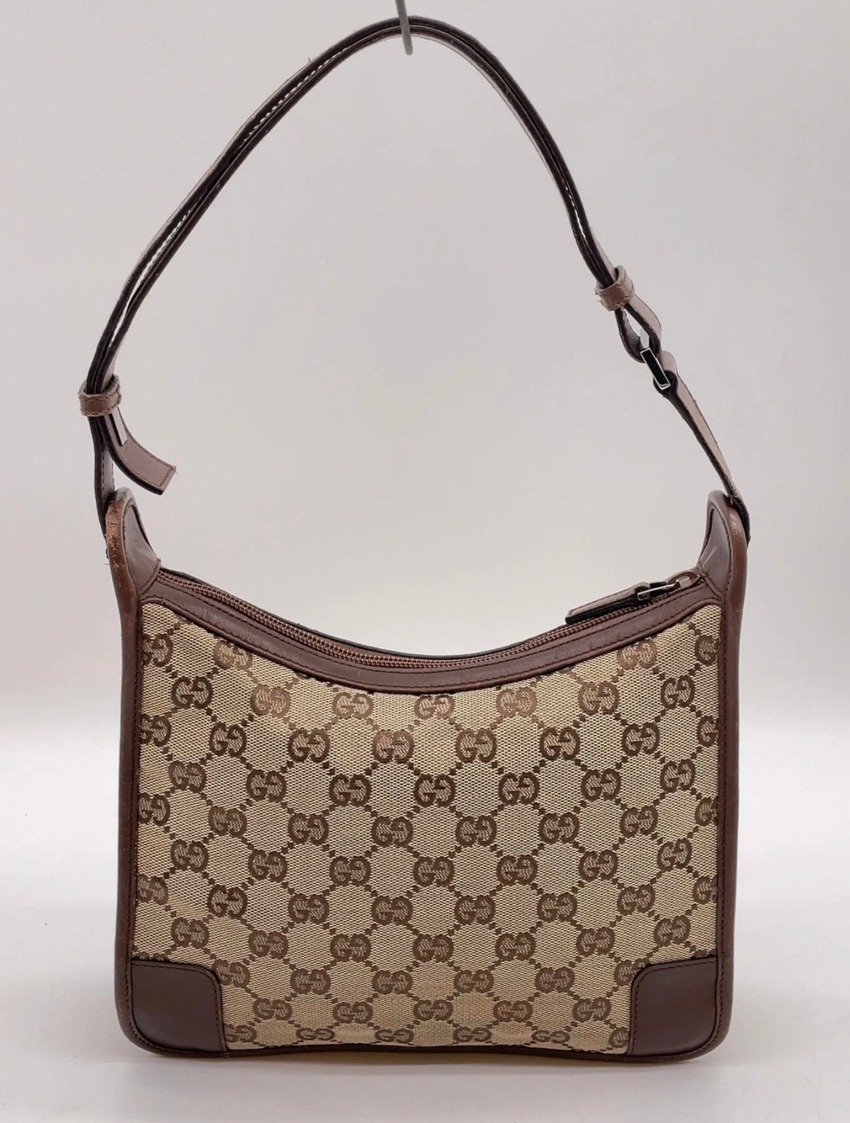 Gucci GG Monogram Canvas Shoulder Bag