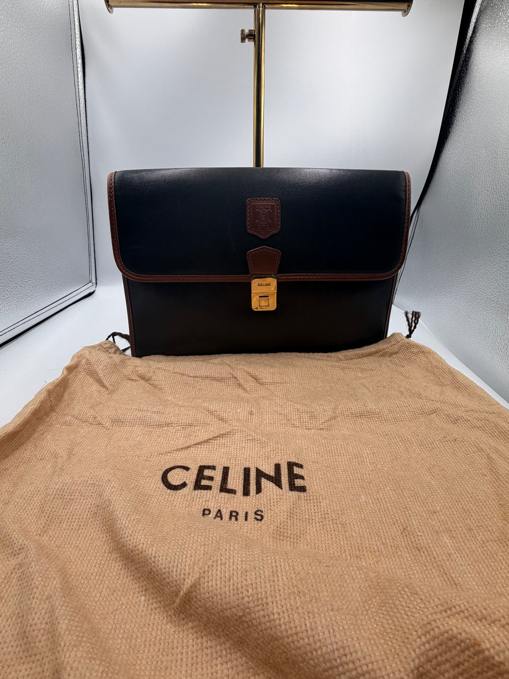 Celine Leather Wristlet