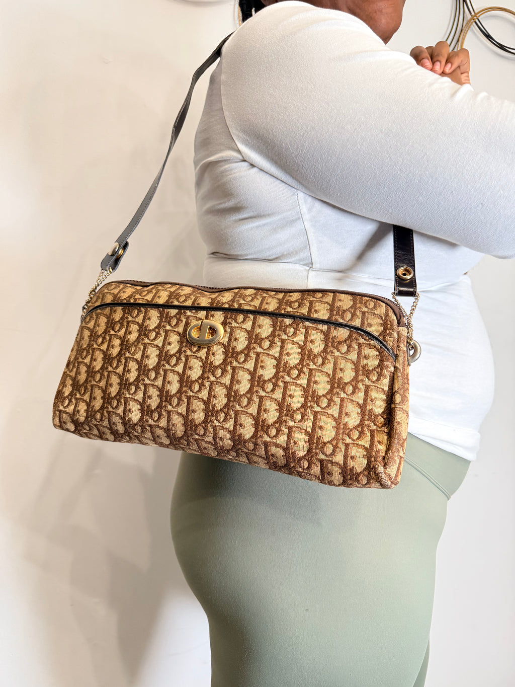 Christian Dior Monogram Shoulder Bag